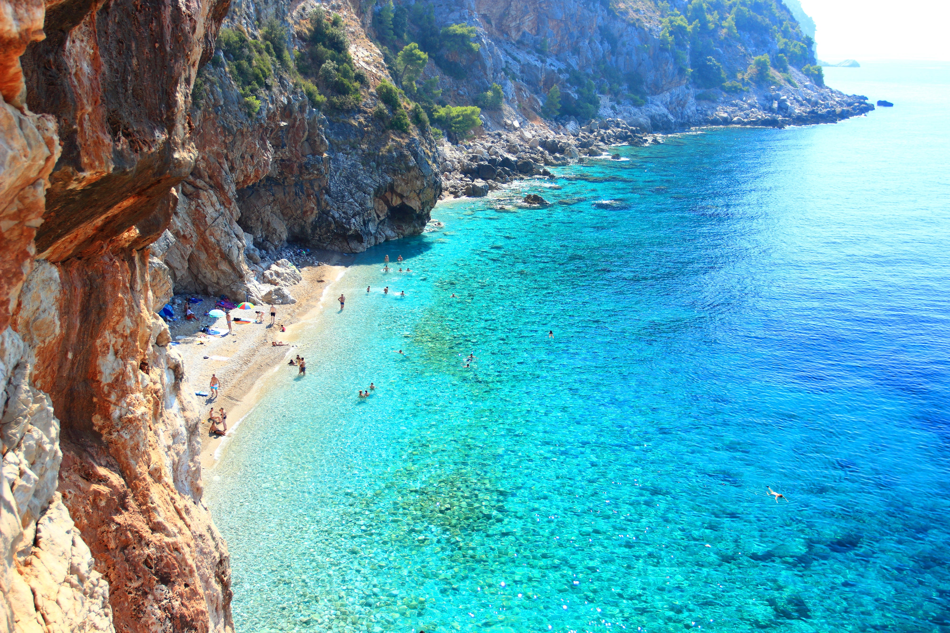 Pasjaca Beach in the Konavle region of Croatia