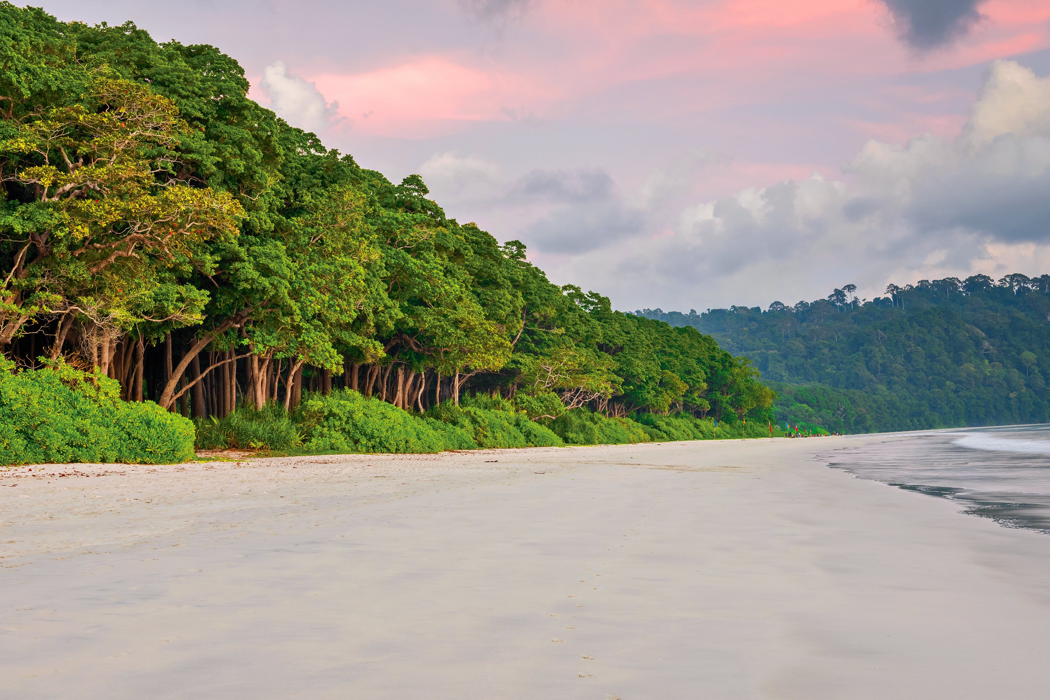 The pristine Radhanagar Beach, India