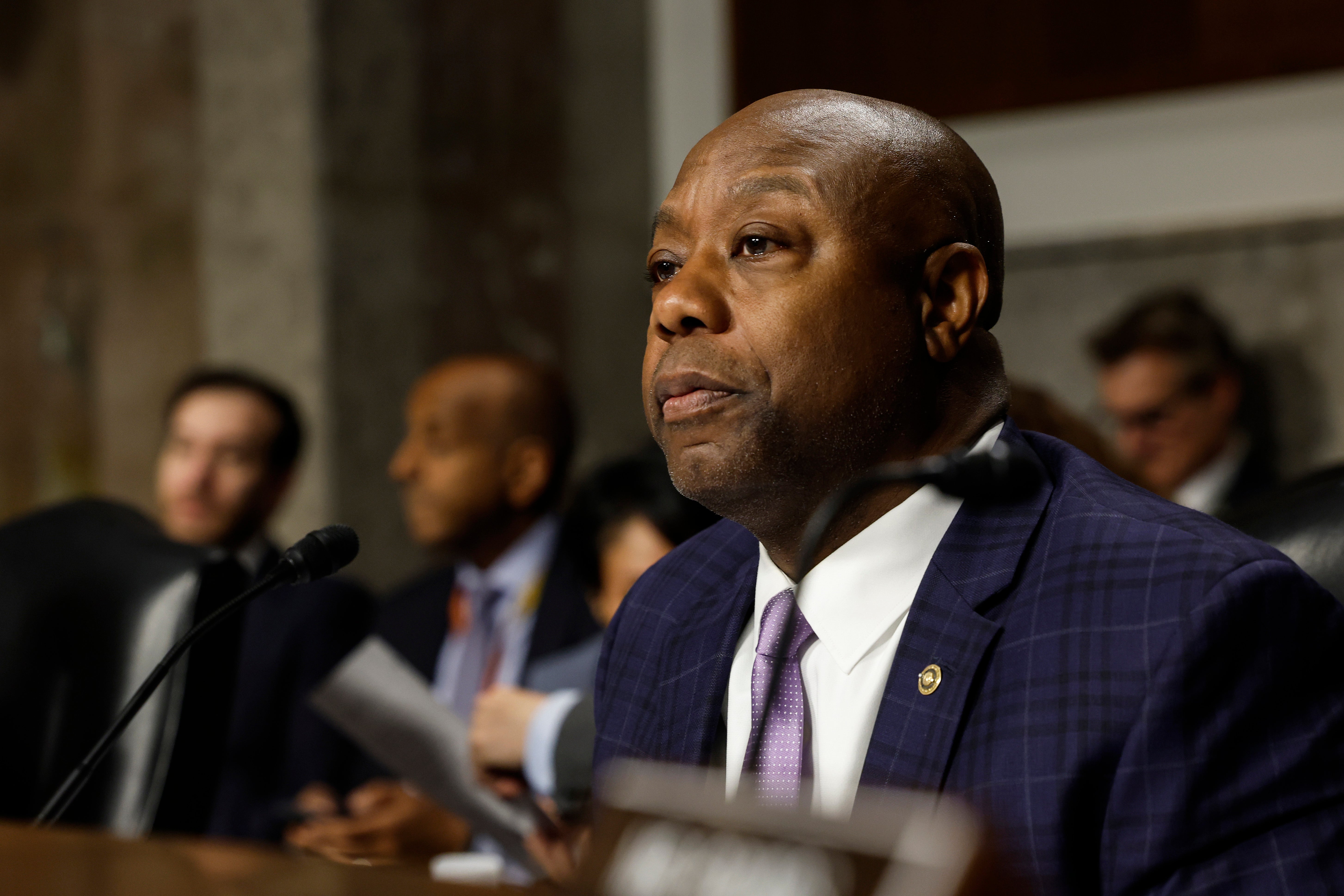 South Carolina senator Tim Scott can only envisage a Trump victory, he said