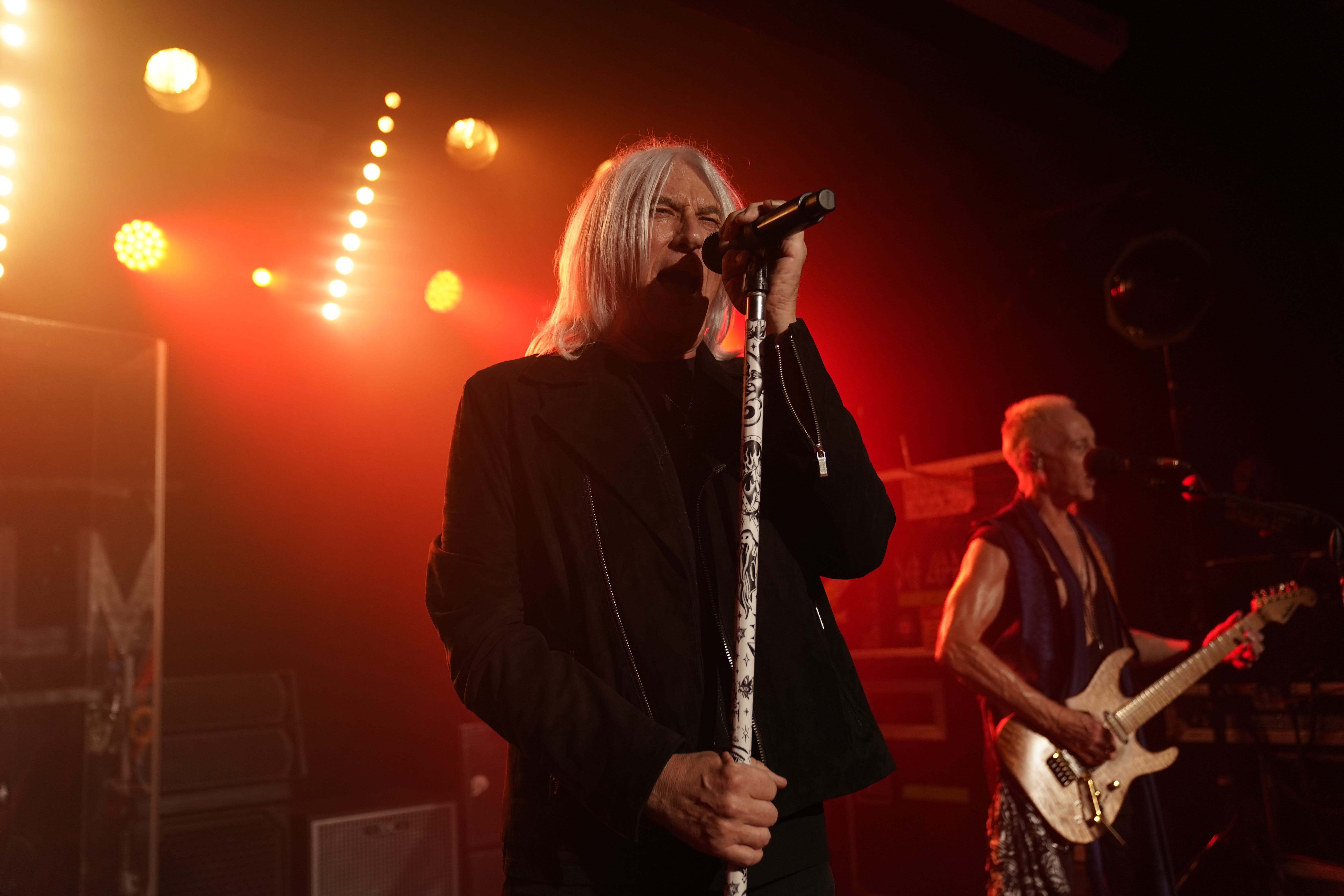 Def Leppard performing on stage (Danny Lawson/PA)