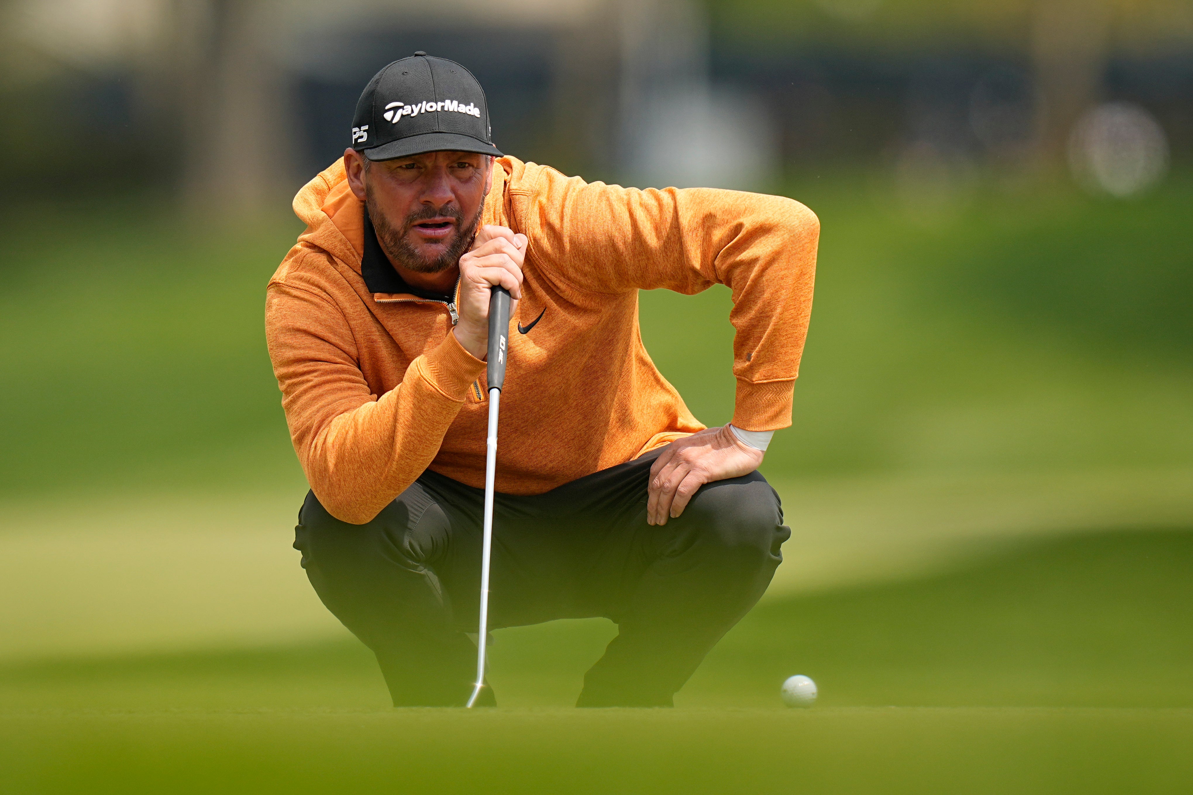 PGA professional Michael Block made the cut for the first time in seven majors