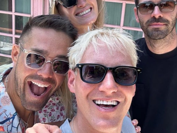 Jamie Laing and Spencer Matthews ahead of Laing’s wedding