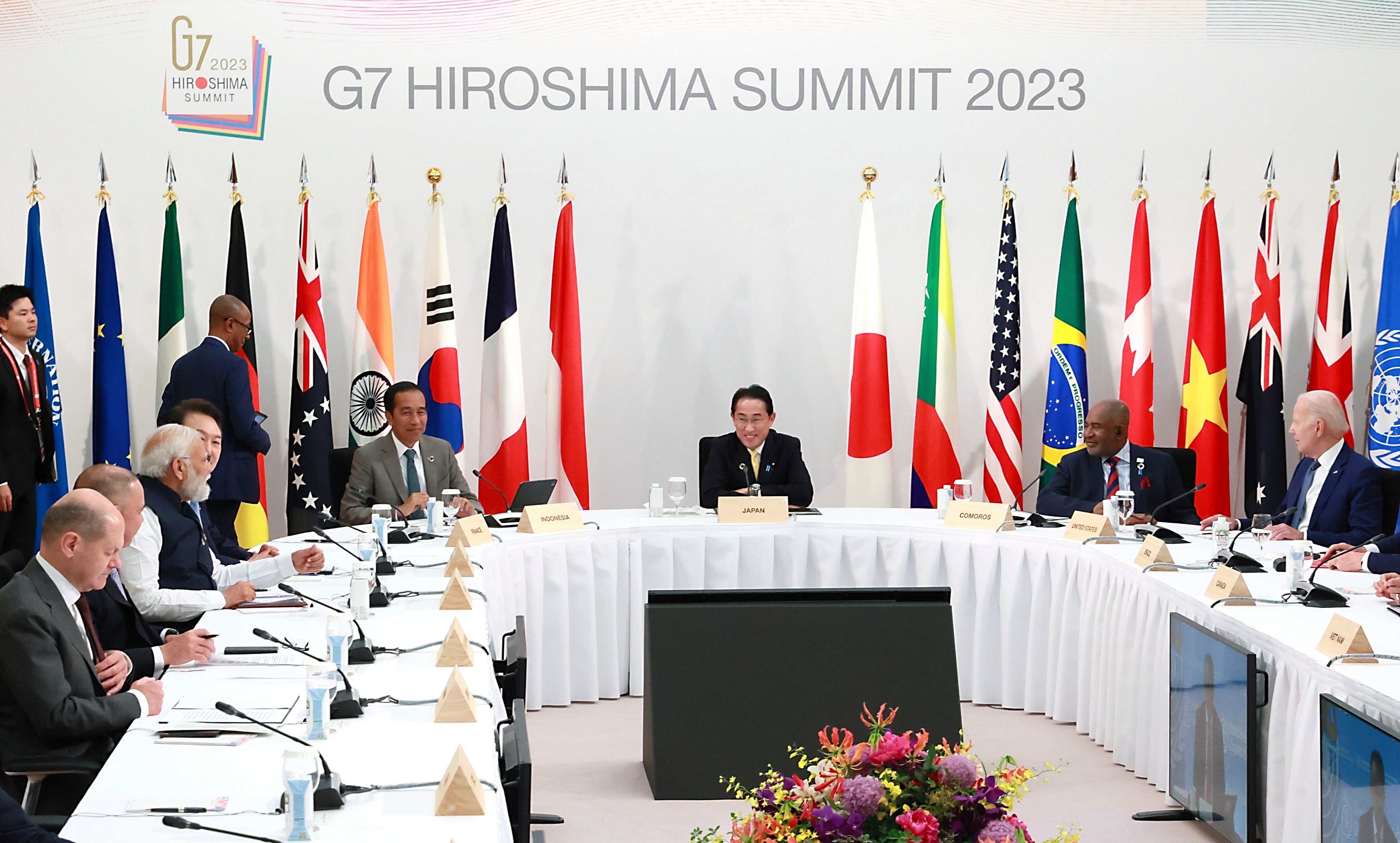 G7 leaders meeting in Japan