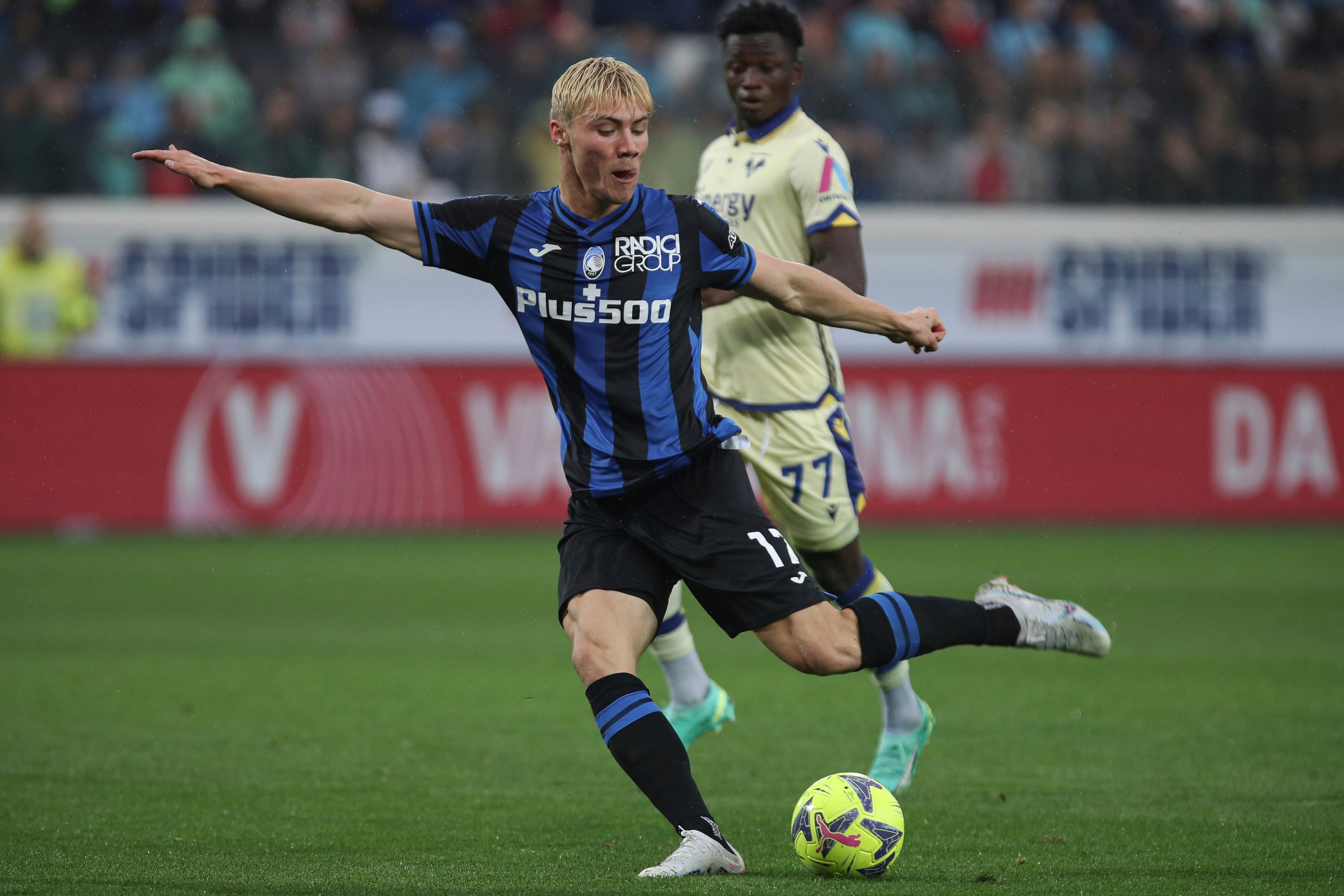 Rasmus Hojlund has impressed for Atalanta