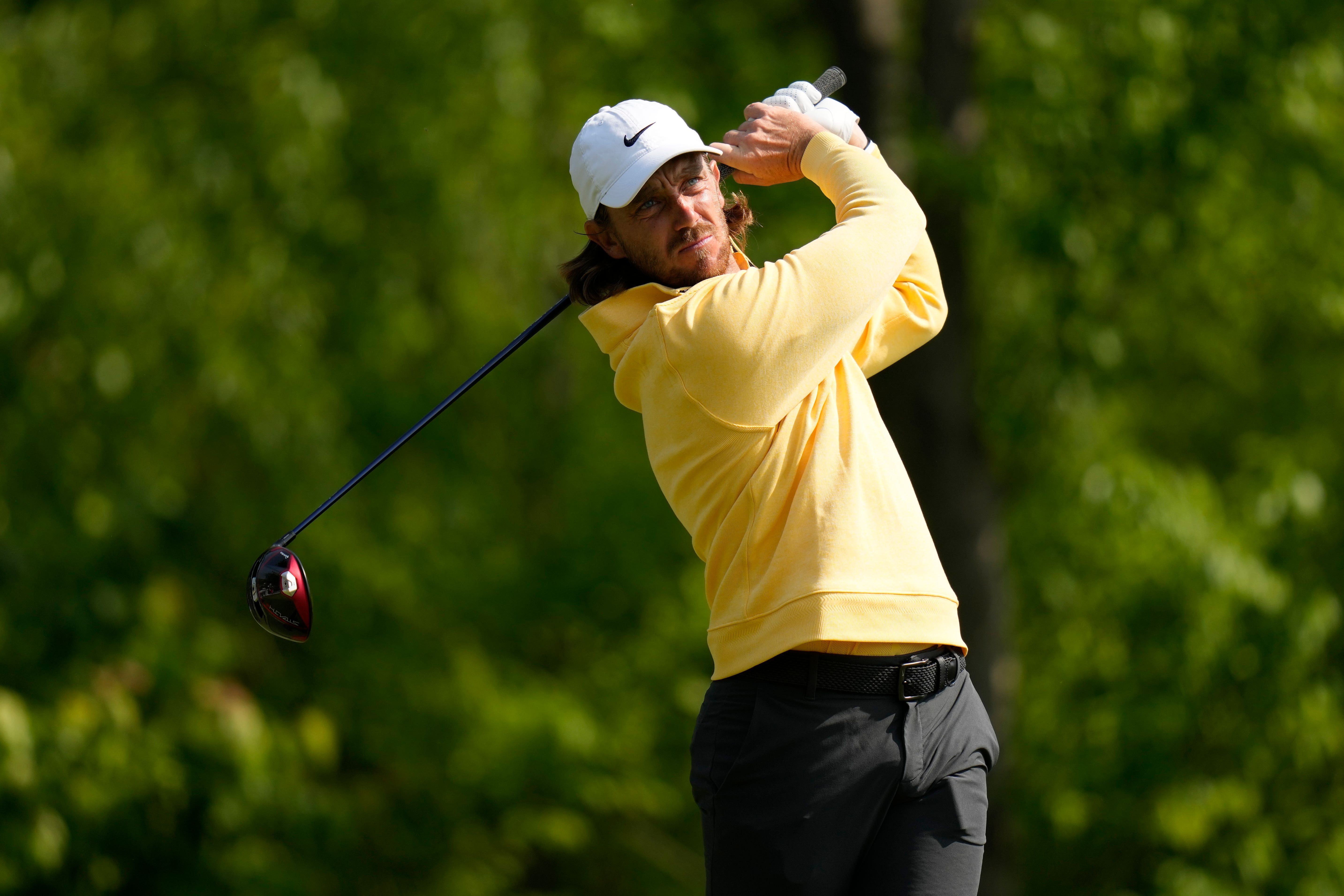 Tommy Fleetwood carded an impressive third round of 68 in the US PGA Championship (Seth Wenig/AP)