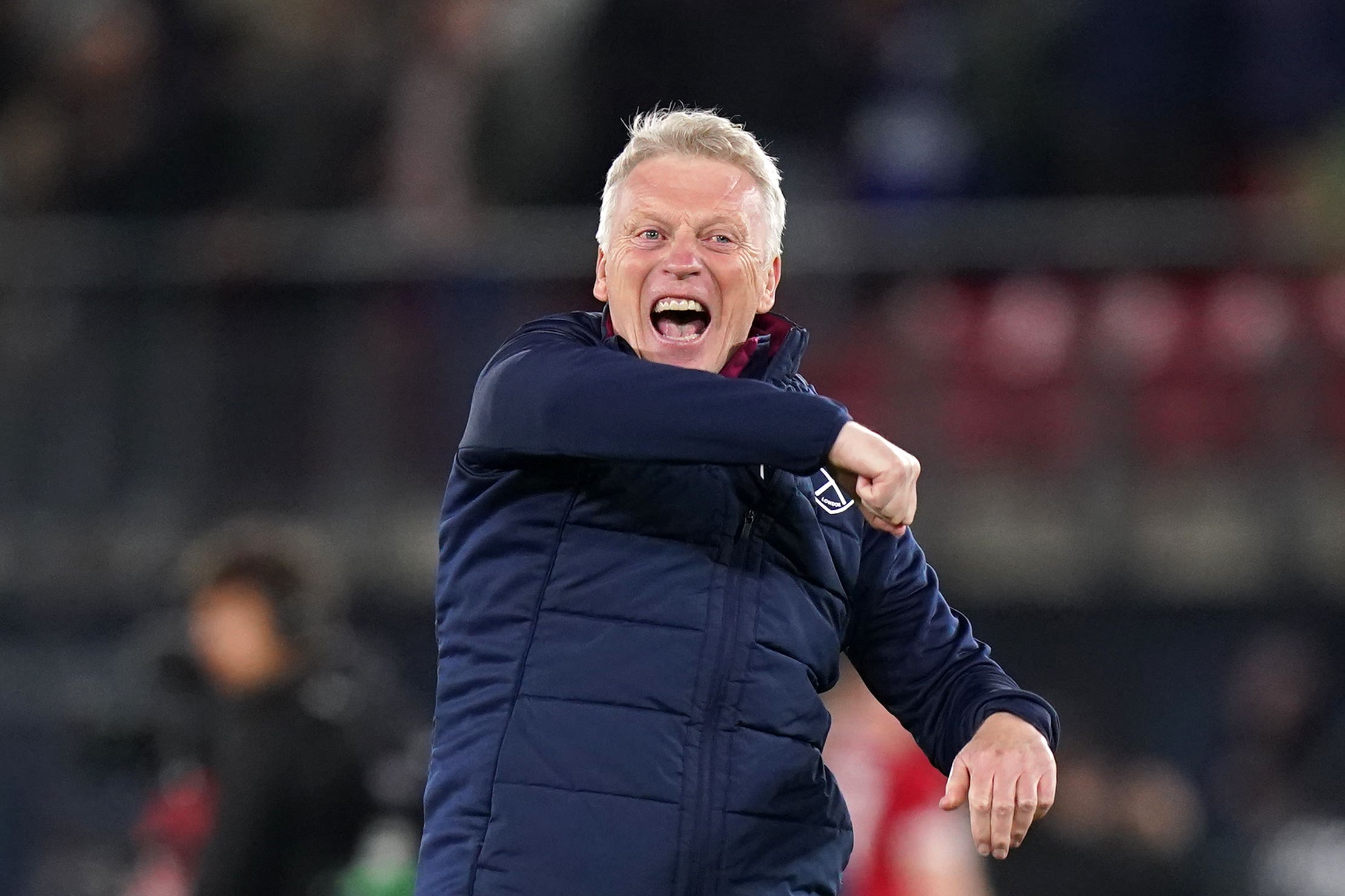 David Moyes has seen West Ham struggle at home but reach a European final (Adam Davy/PA)