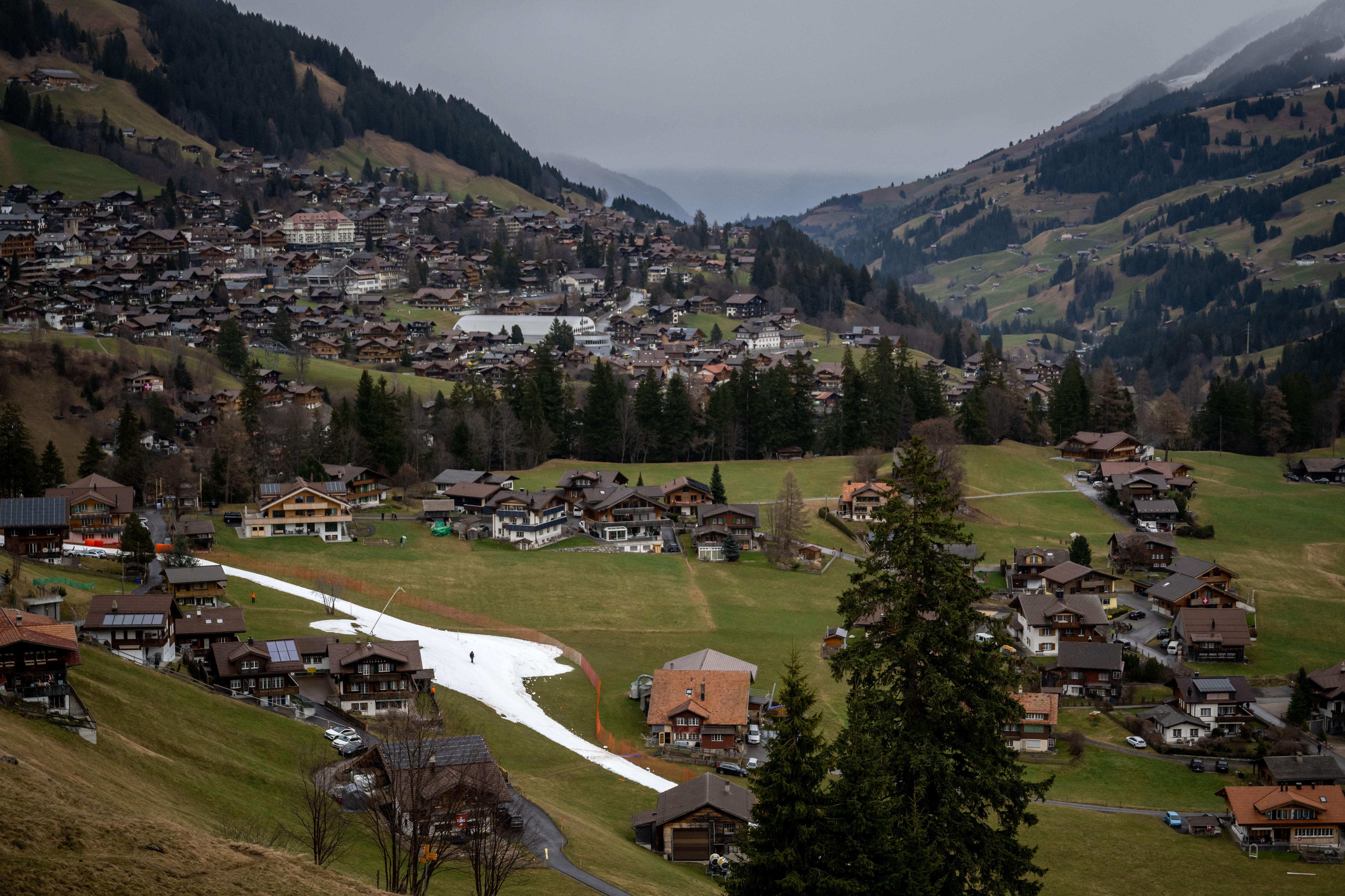 File: The plane had taken off from the nearby Chaux-de-Fonds airport for a sightseeing trip in the tourist region