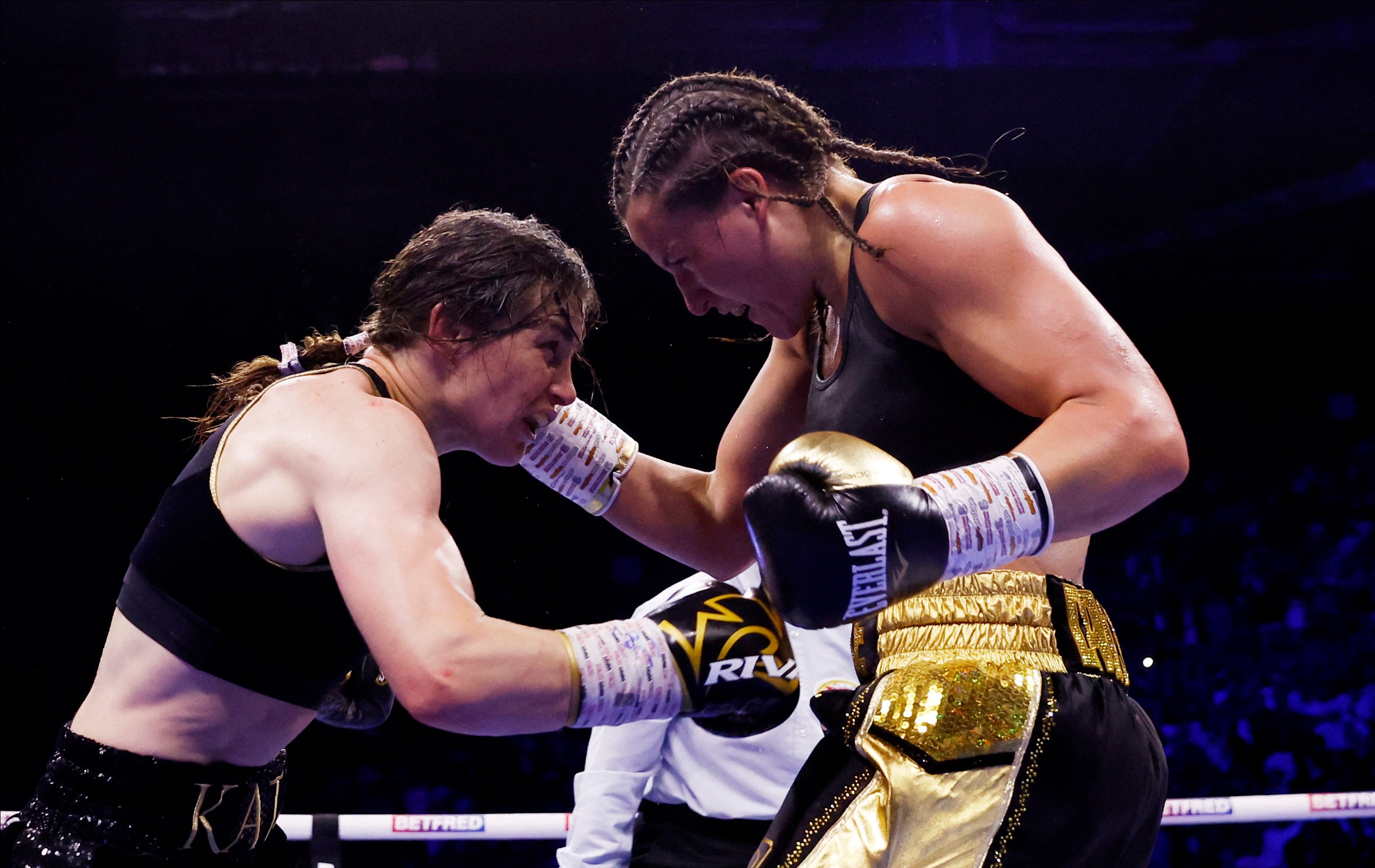 Taylor suffered her first pro defeat when she was outpointed by Chantelle Cameron in May