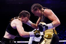 Katie Taylor chases rematch after decision loss to Chantelle Cameron