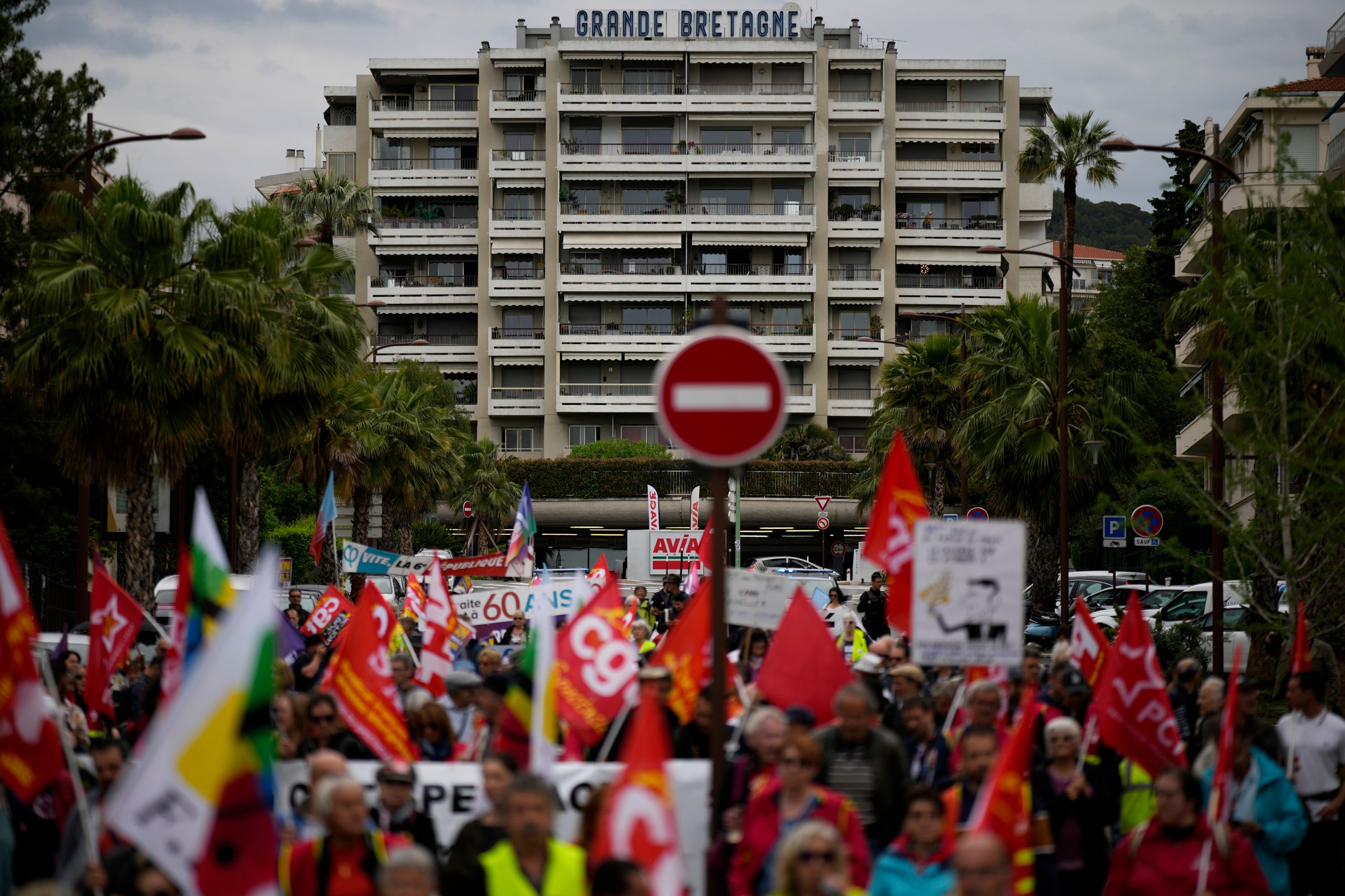 France Cannes Protest