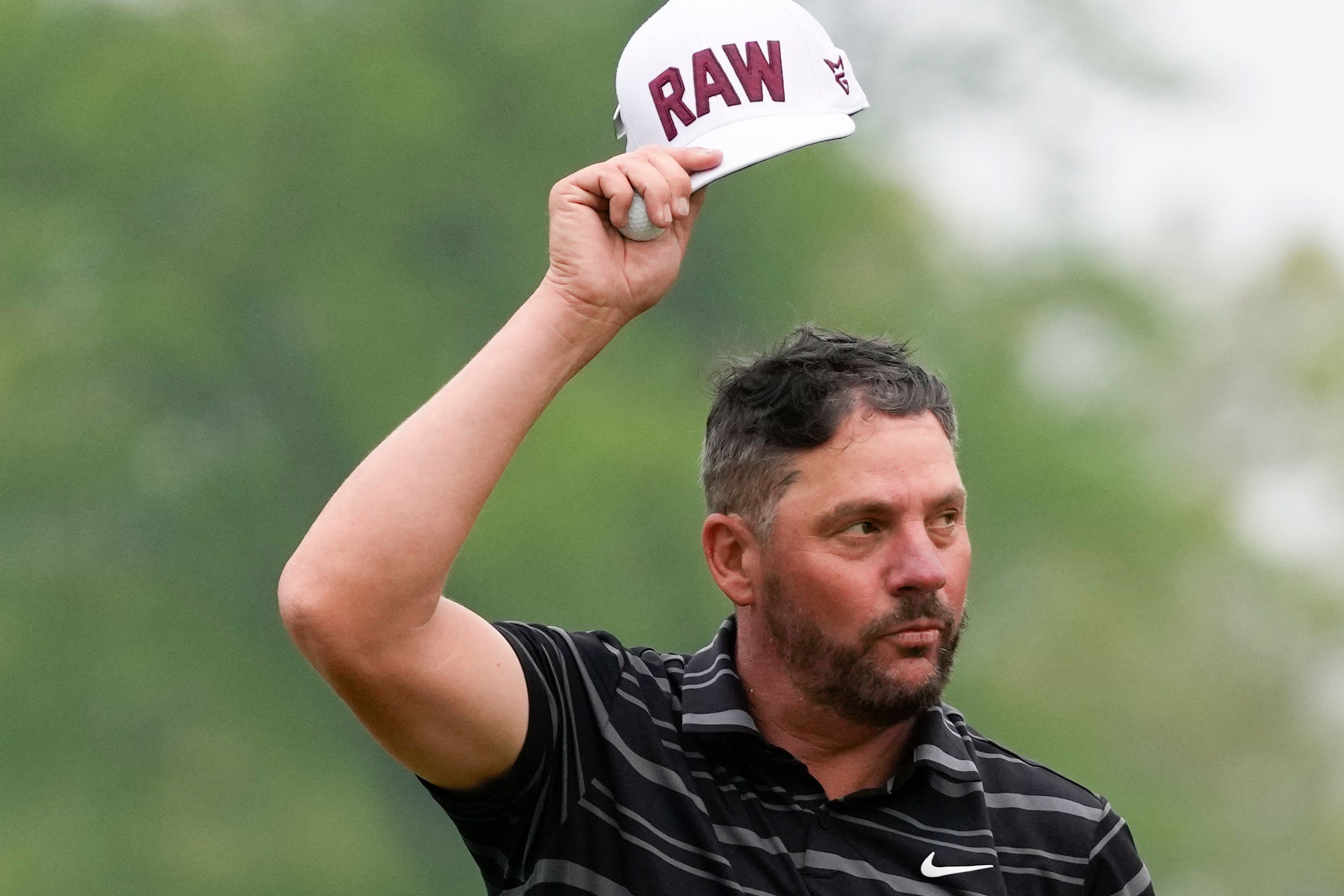 Michael Block had a hole in one (Seth Wenig/AP)