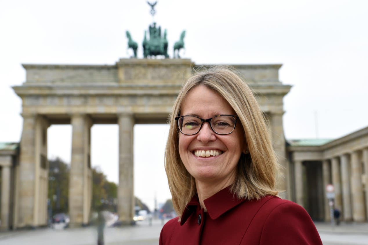 Jill Gallard is the UK’s ambassador to Germany (PA)