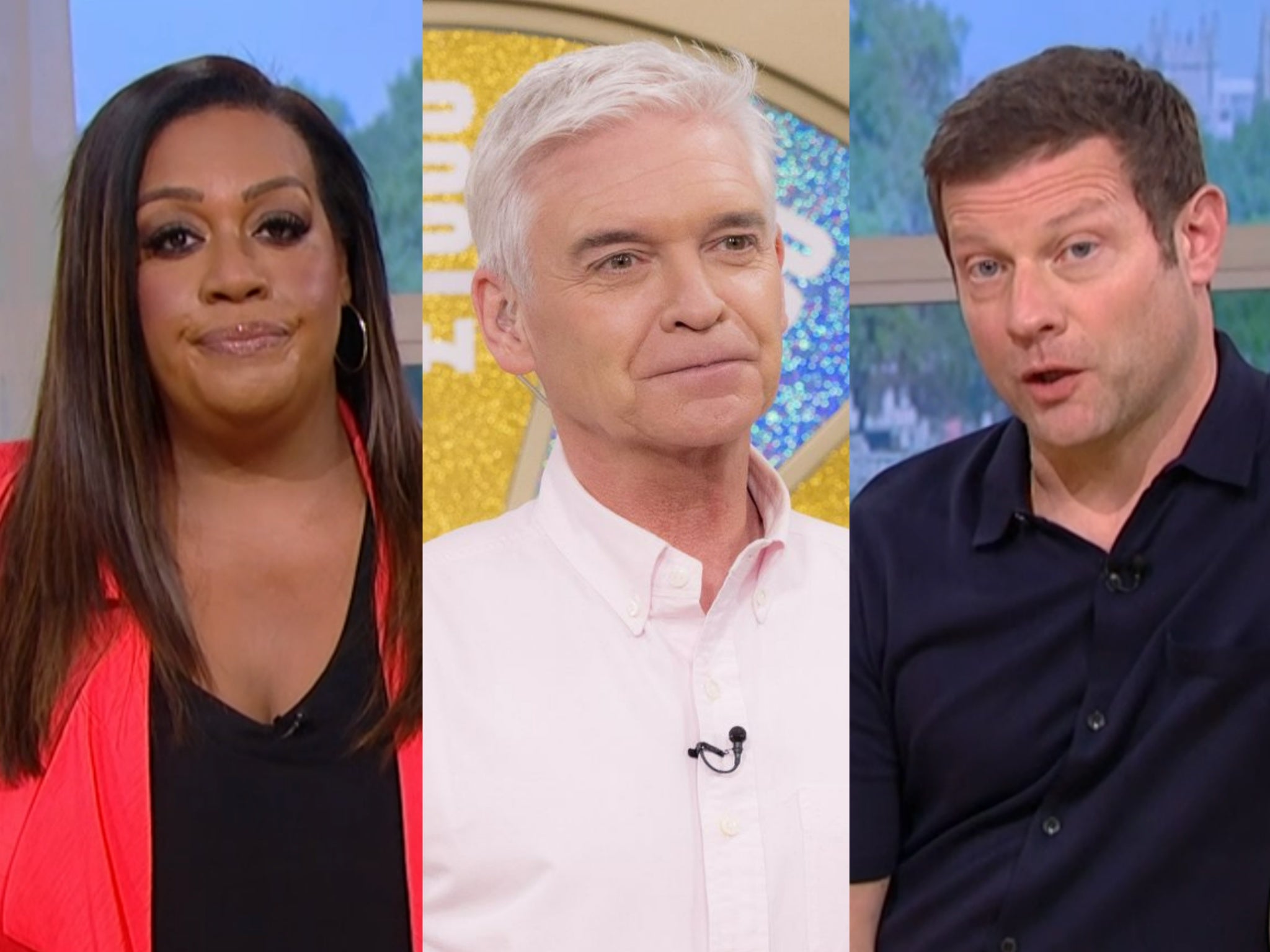 Alison Hammond, Phillip Schofield and Dermot O’Leary