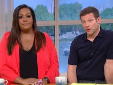 Phillip Schofield – live: Alison Hammond and Dermot O’Leary lead bizarre tribute to ex-host