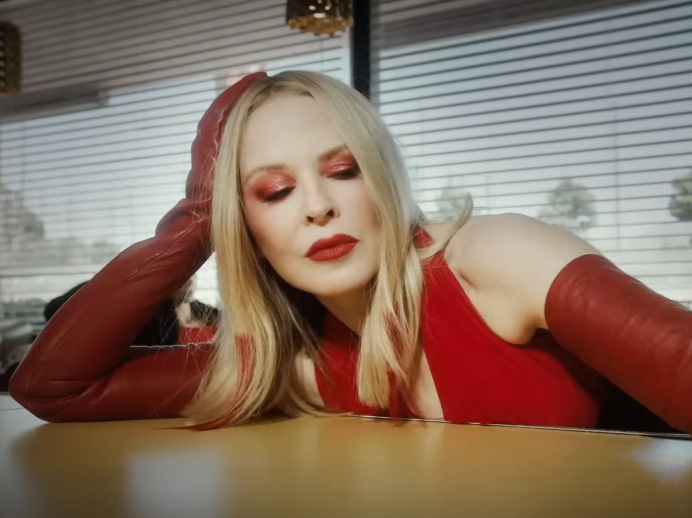 Kylie Minogue, here in the music video for ‘Padam Padam’, featured on ‘Now 115’