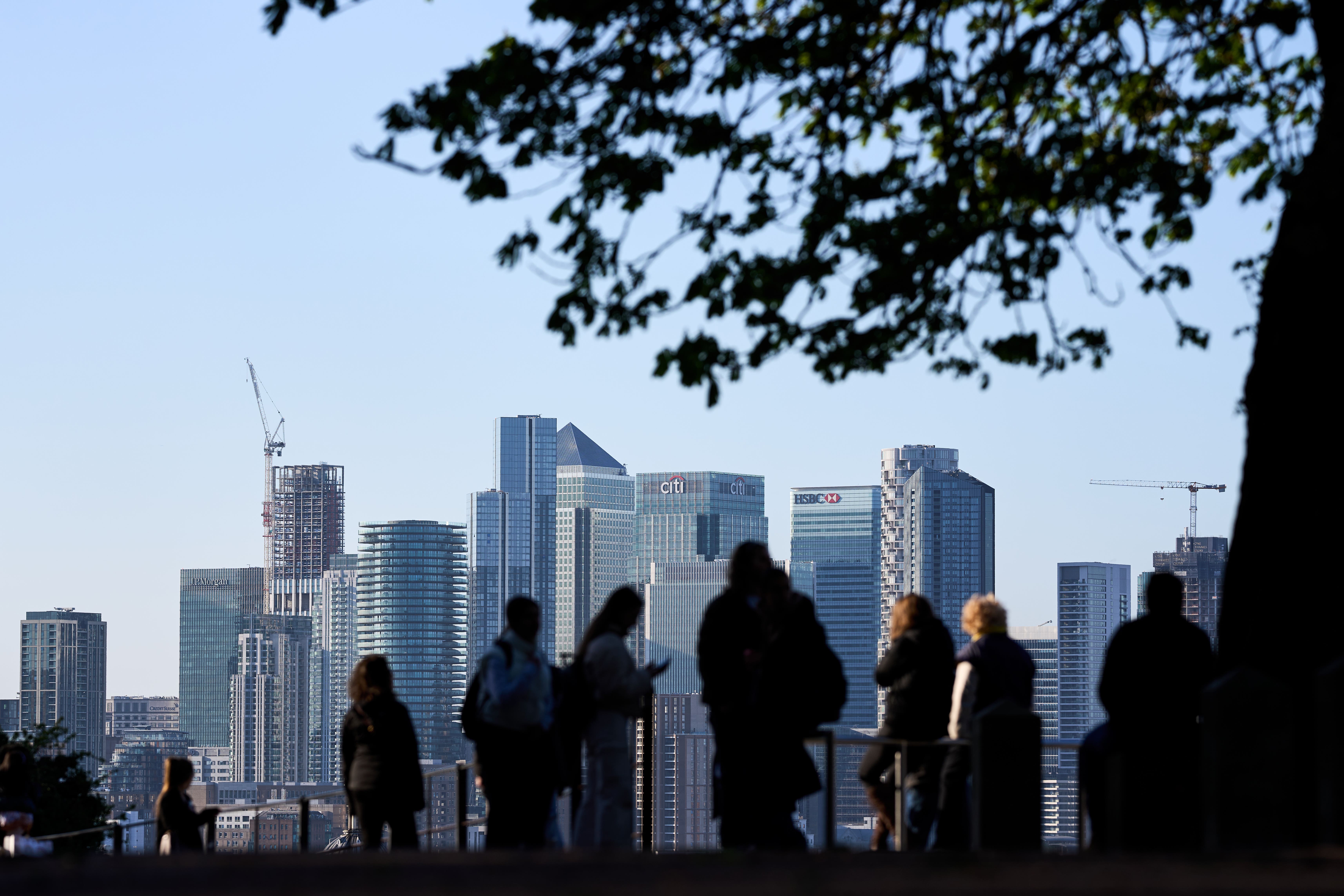 Modest banking gains helped set London’s FTSE 100 on the front foot (John Walton/ PA)