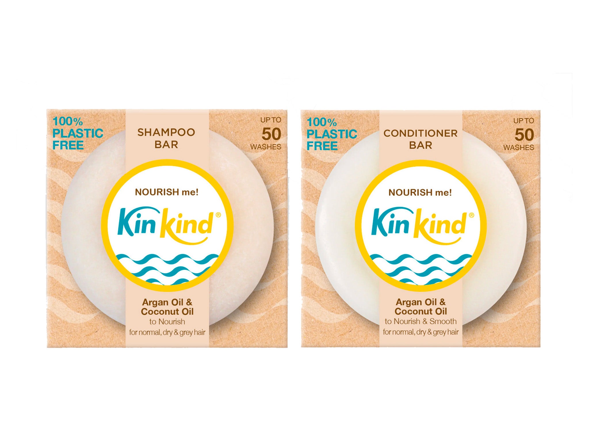 Kinkind nourish me shampoo and conditioner bars