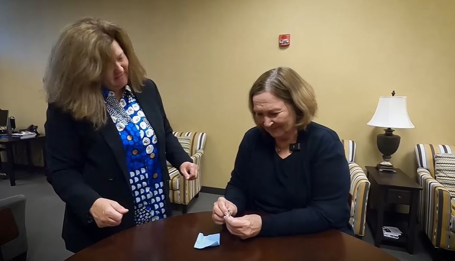 Woman recovers wedding ring that she flushed down toilet 13 years ago