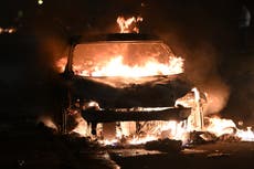 Cardiff riots – live: Two teenagers killed in crash that sparked violent clashes