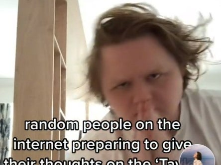 Lewis Capaldi parodies ‘random people on the internet’ over Taylor Swift rumours