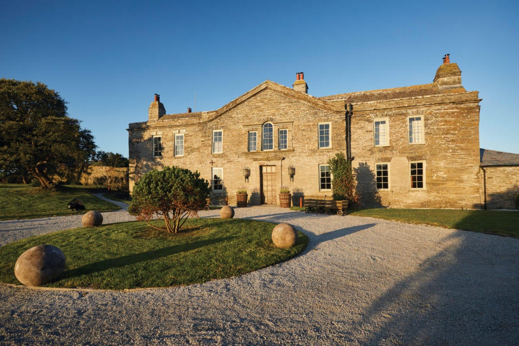 The Pig at Harlyn Bay’s building dates back to the 15th century