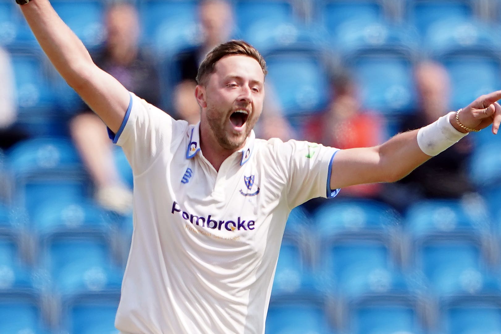 Ollie Robinson has taken 20 wickets in three matches for Sussex this season (Zac Goodwin/PA)