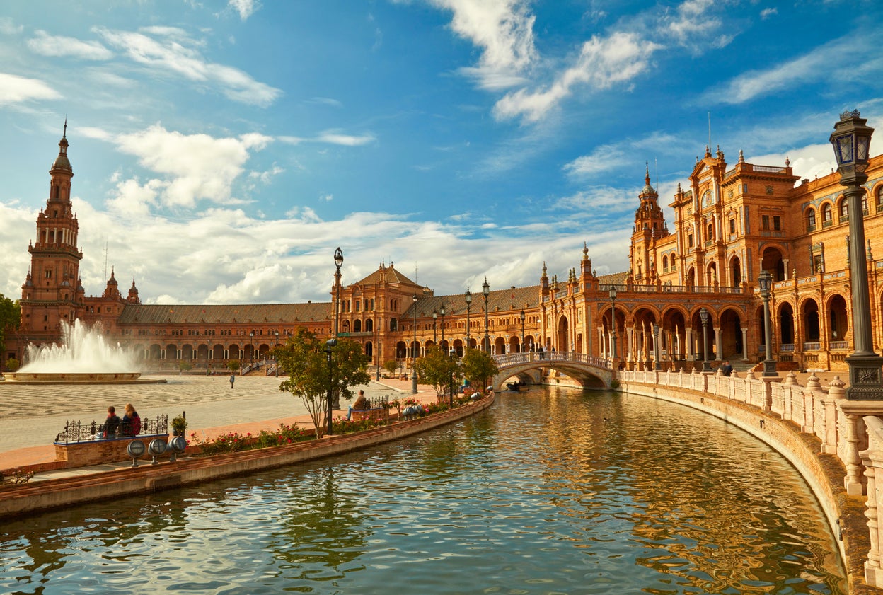 Plaza de Espana, part of Seville’s Maria Luisa park