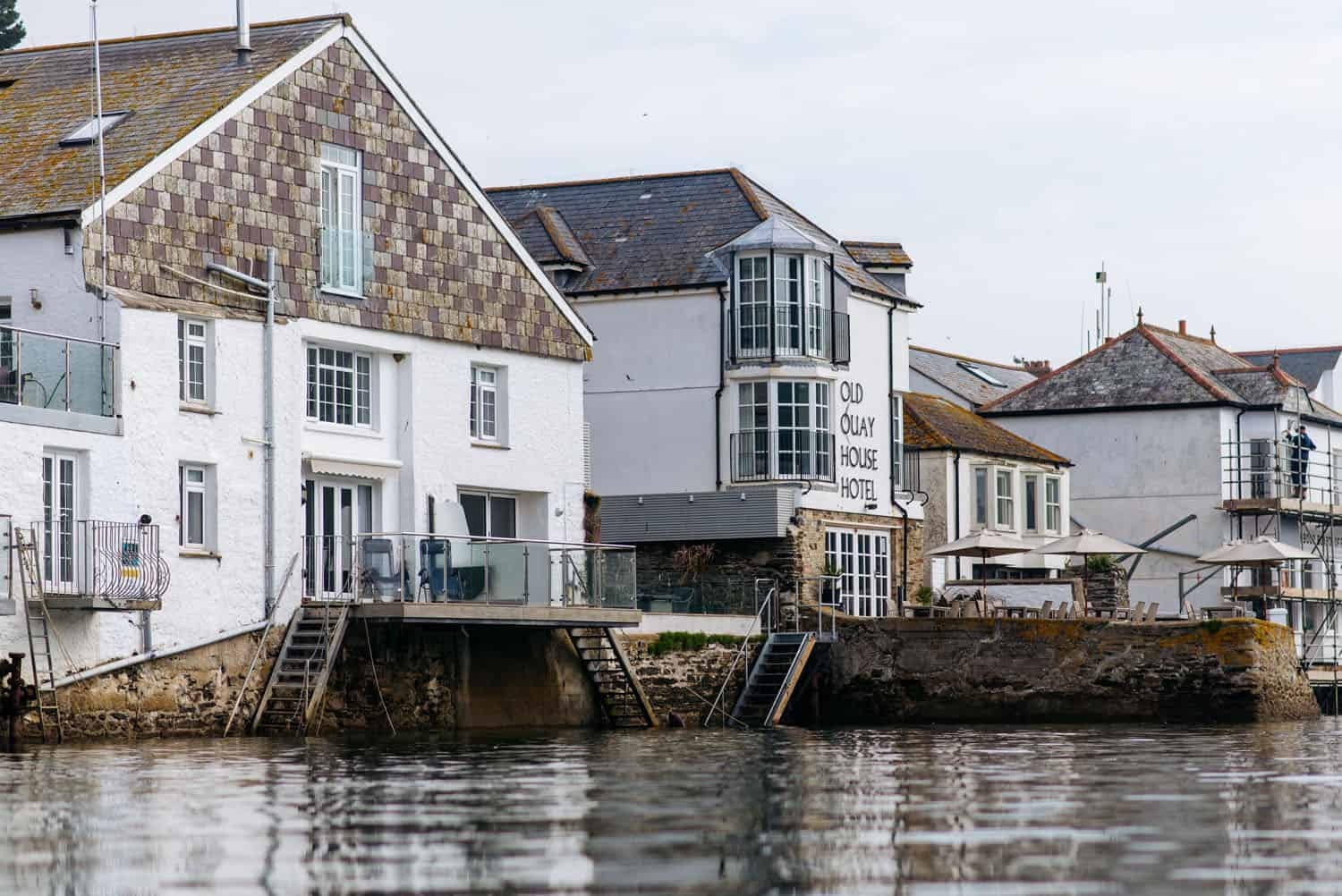 Sleep right next to Fowey harbour