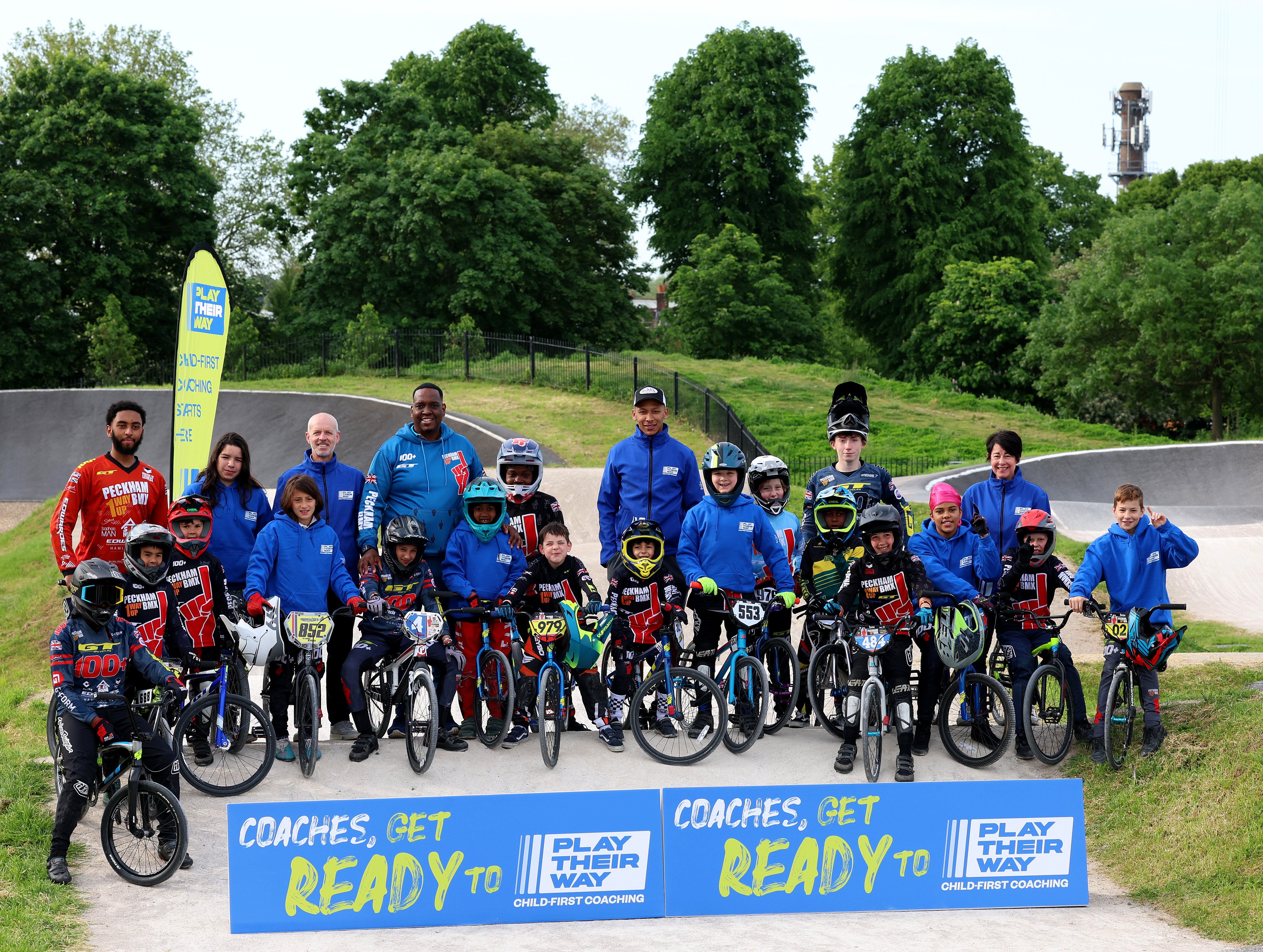 ‘Play Their Way’ was launched at BMX Peckham on Tuesday (Getty)