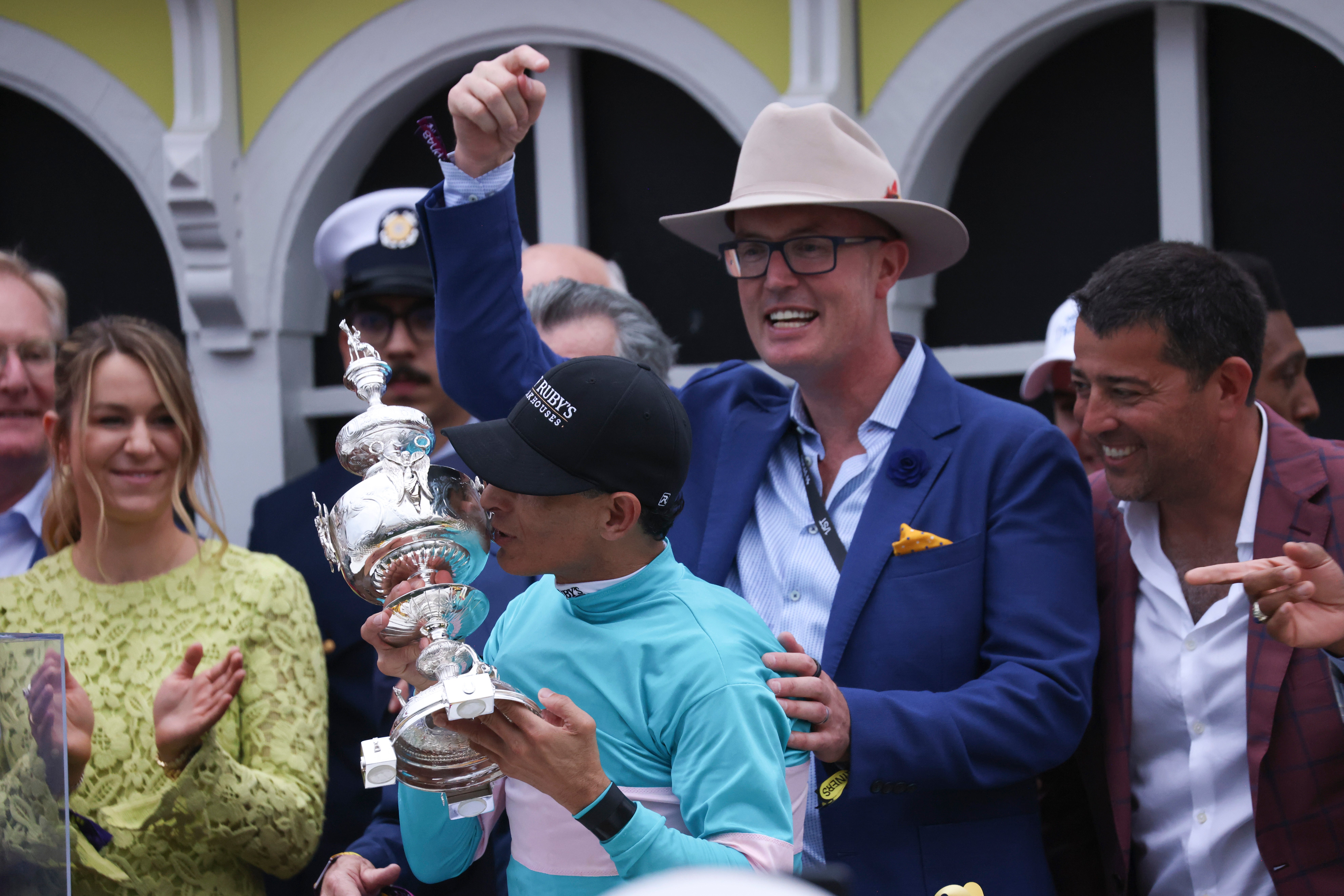 CORRECTION Preakness Horse Racing