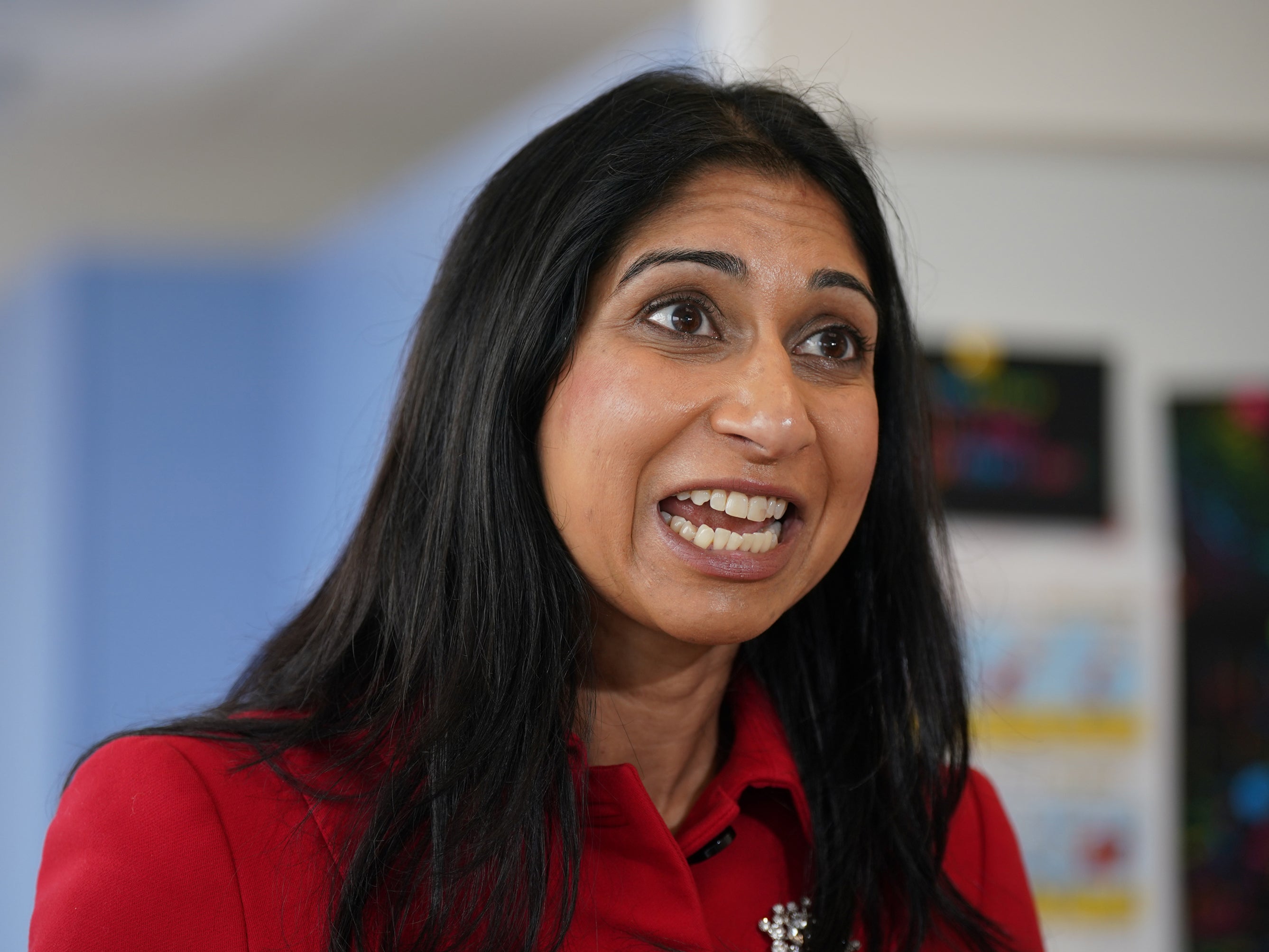 Home secretary Suella Braverman