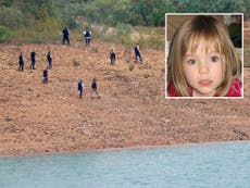 Madeleine McCann – latest news: Search of remote reservoir enters second day as police seen digging beside dam