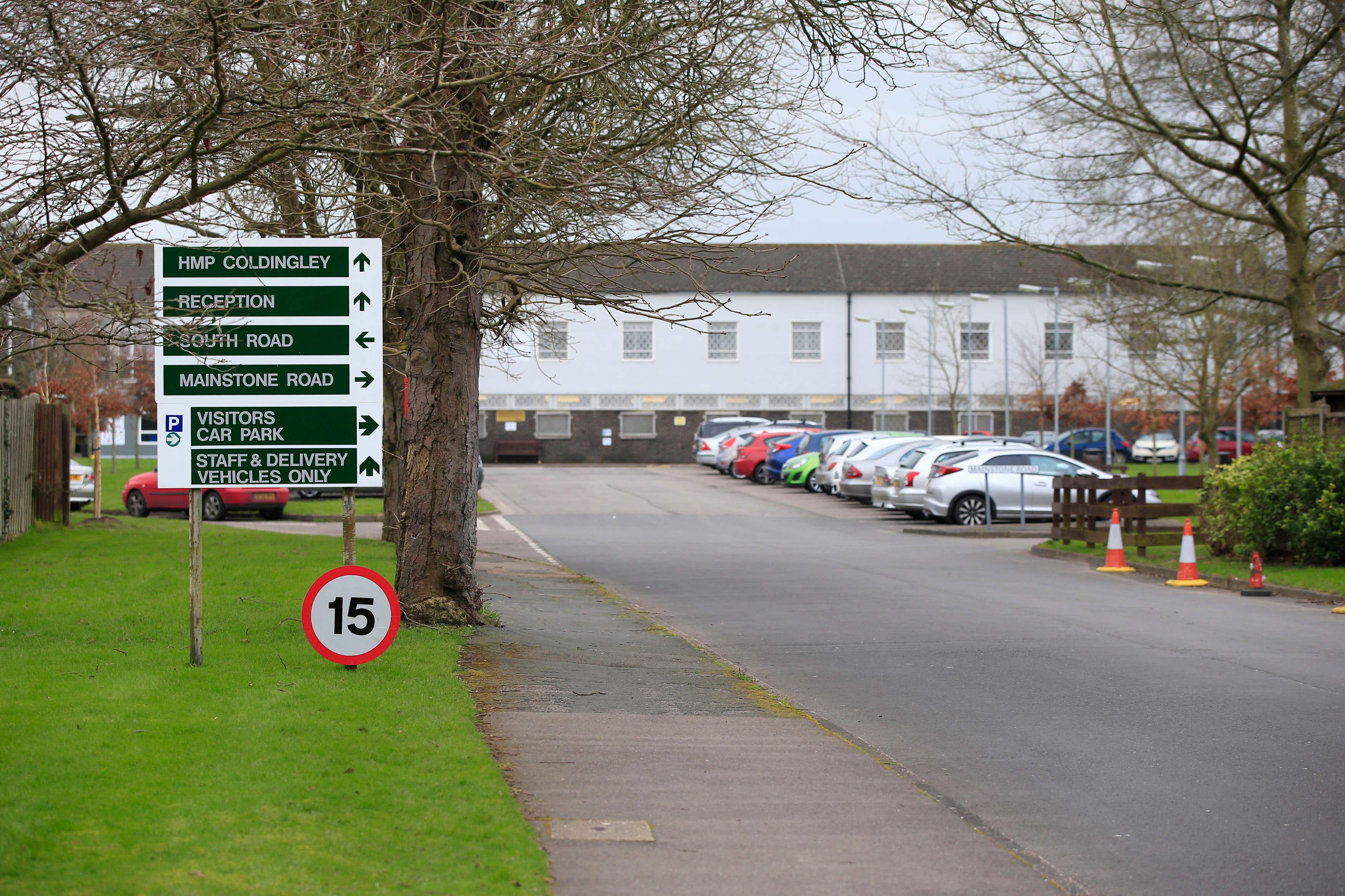 Mark Alexander is being held at HMP Coldingley in Surrey (Jonathan Brady/PA)