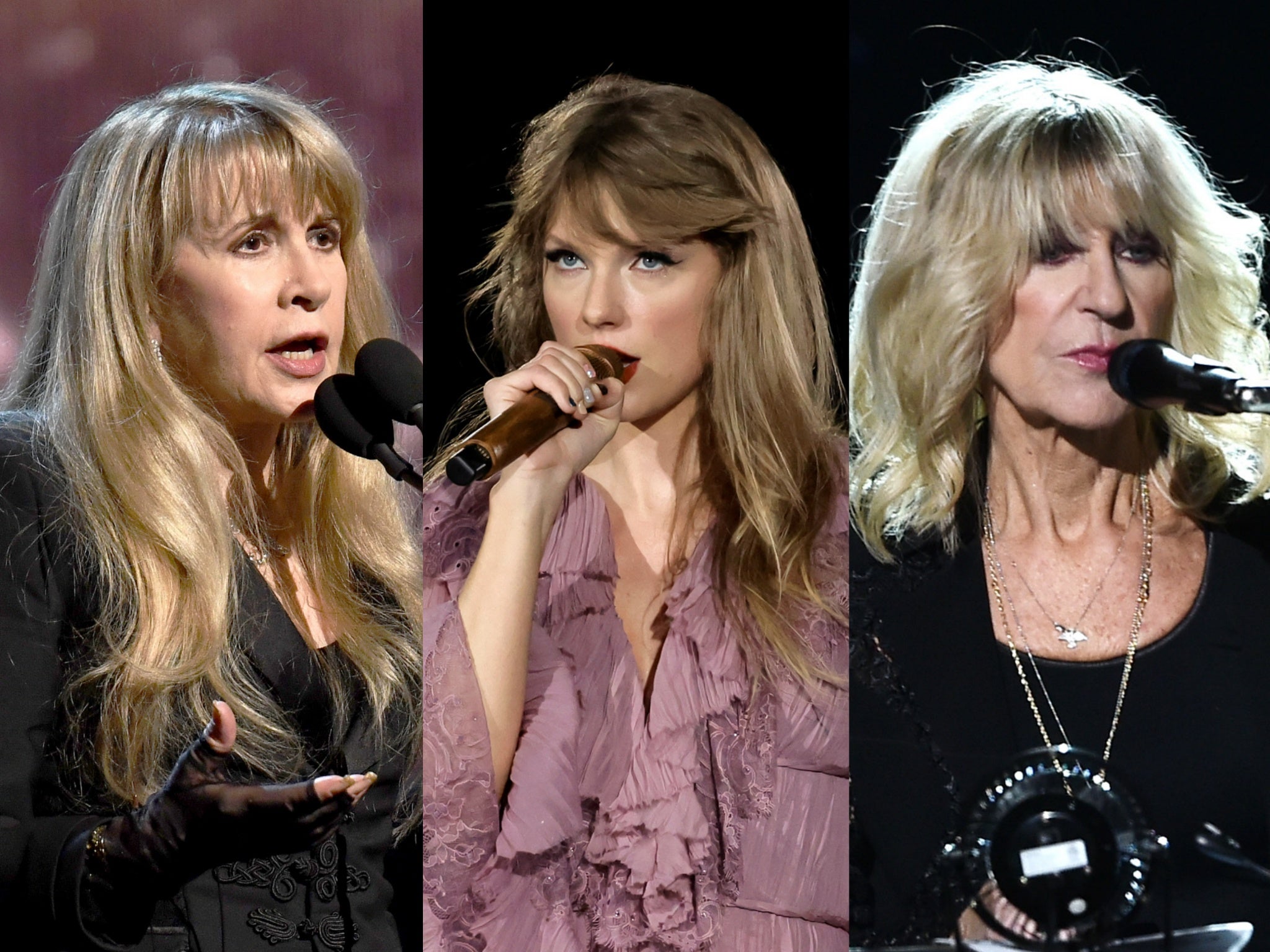 Stevie Nicks, Taylor Swift, Christine McVie