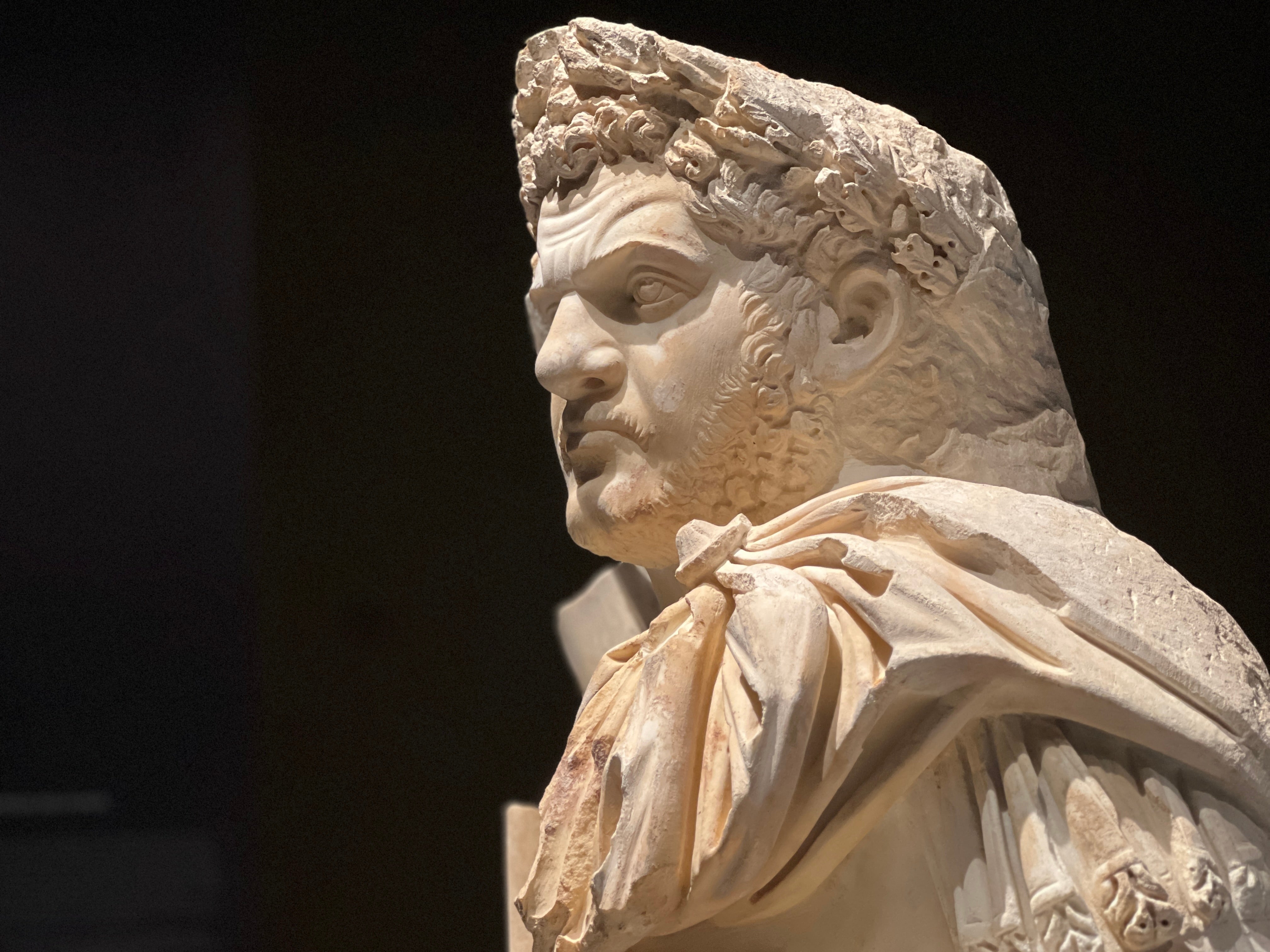 Imperial connection: the Roman emperor Caracalla at Istanbul airport’s museum