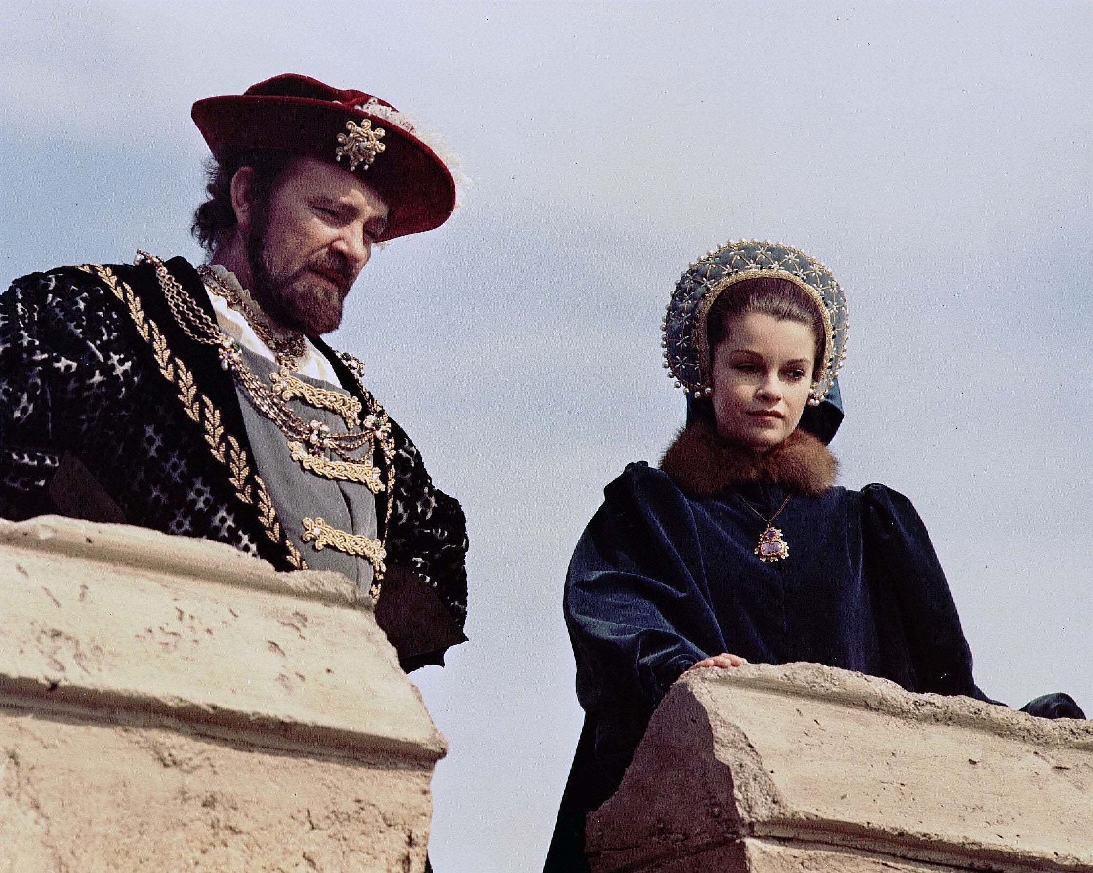 Richard Burton as Henry VIII and Genevieve Bujold as Anne Boleyn in ‘Anne of the Thousand Days’ (1969)