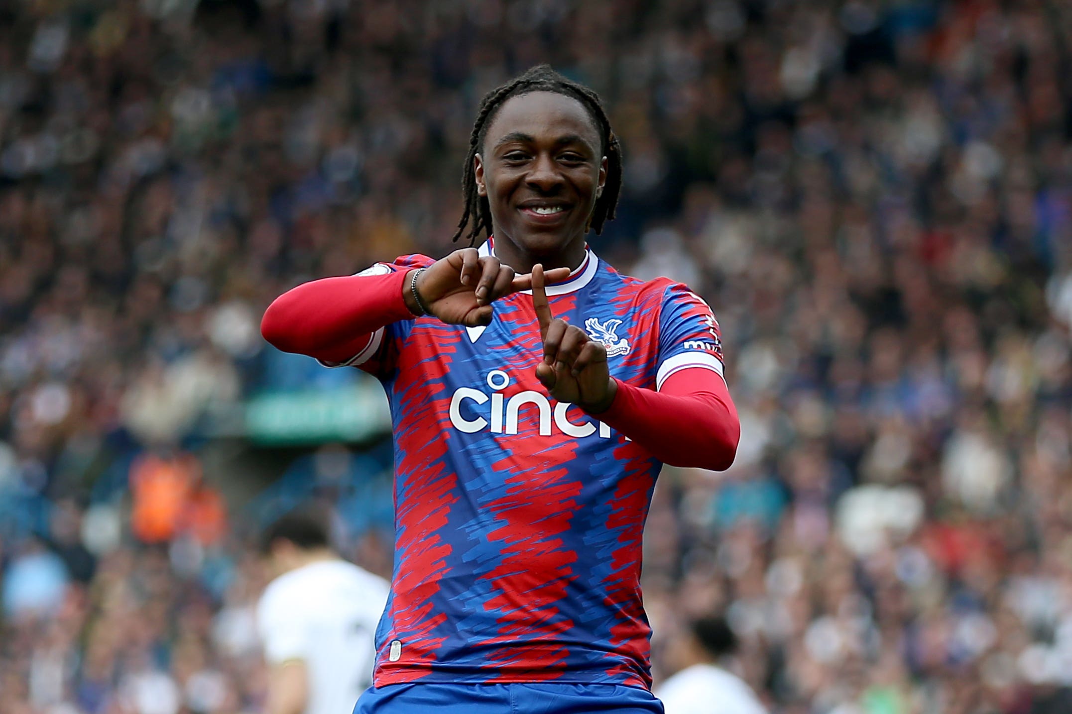 Eze scored six goals in nine games after Roy Hodgson’s return to the Crystal Palace dugout