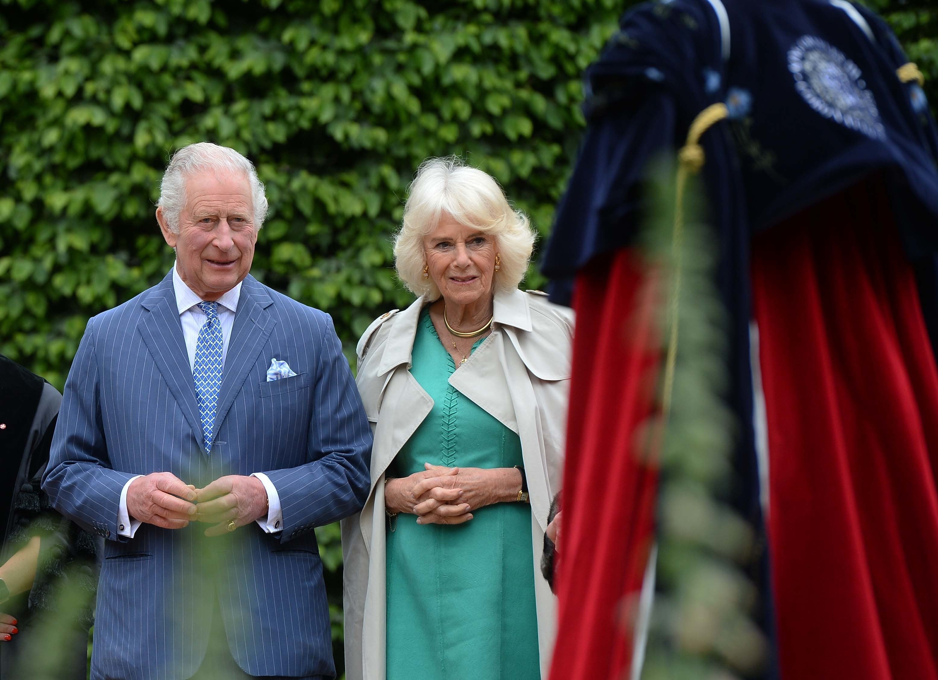 King Charles III and Queen Camilla open a new Coronation Garden in Newtownabbey