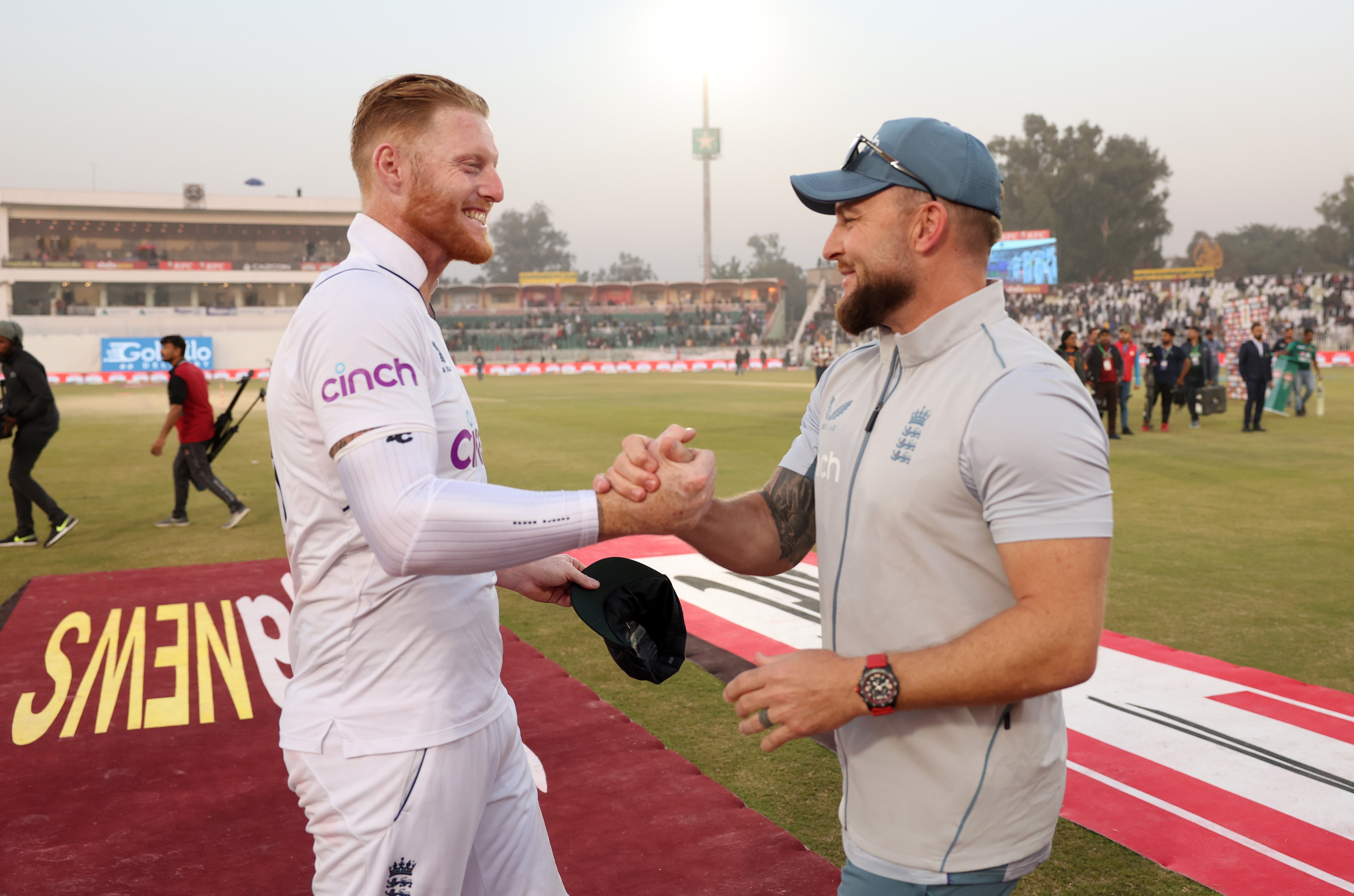 Stokes led England to a historic 3-0 win in Pakistan in the winter