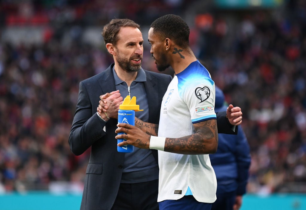 Southgate gave Toney his first England cap in March