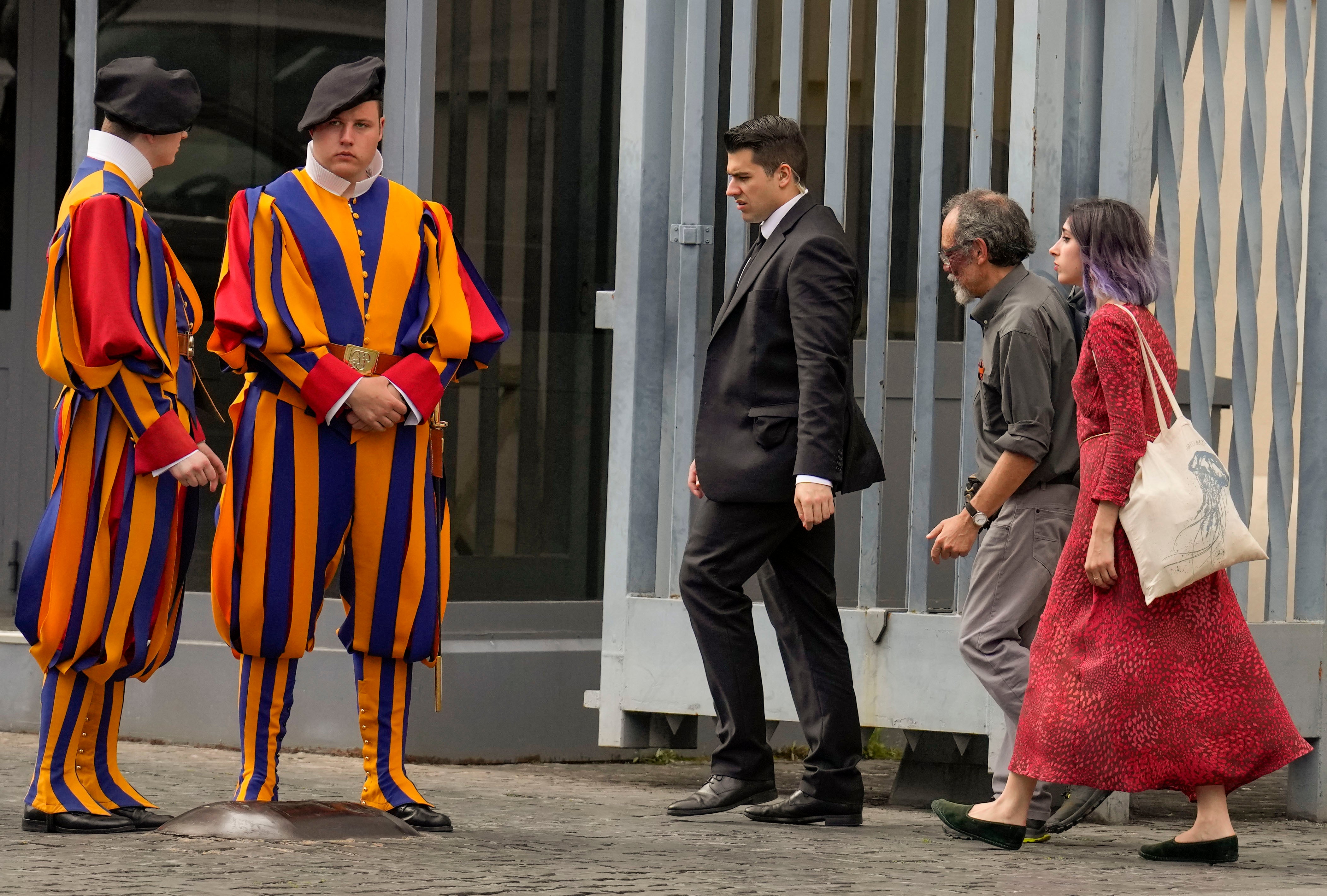 Vatican Germany Climate Protest
