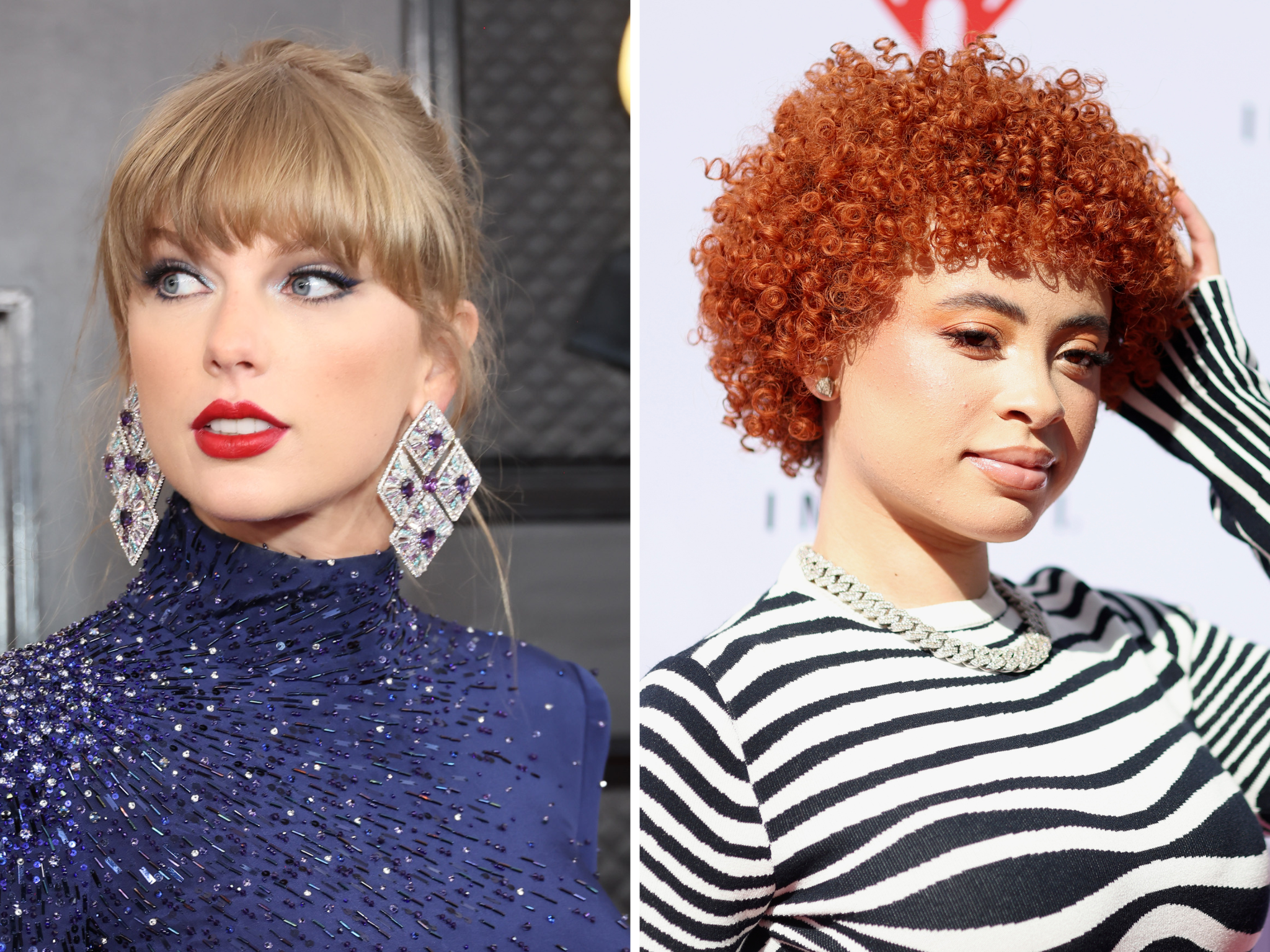 Taylor Swift and Ice Spice react with shock to NSYNC reunion at 2023 MTV VMAs