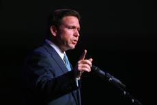 DeSantis dismisses climate change, calling it ‘politicisation of weather’