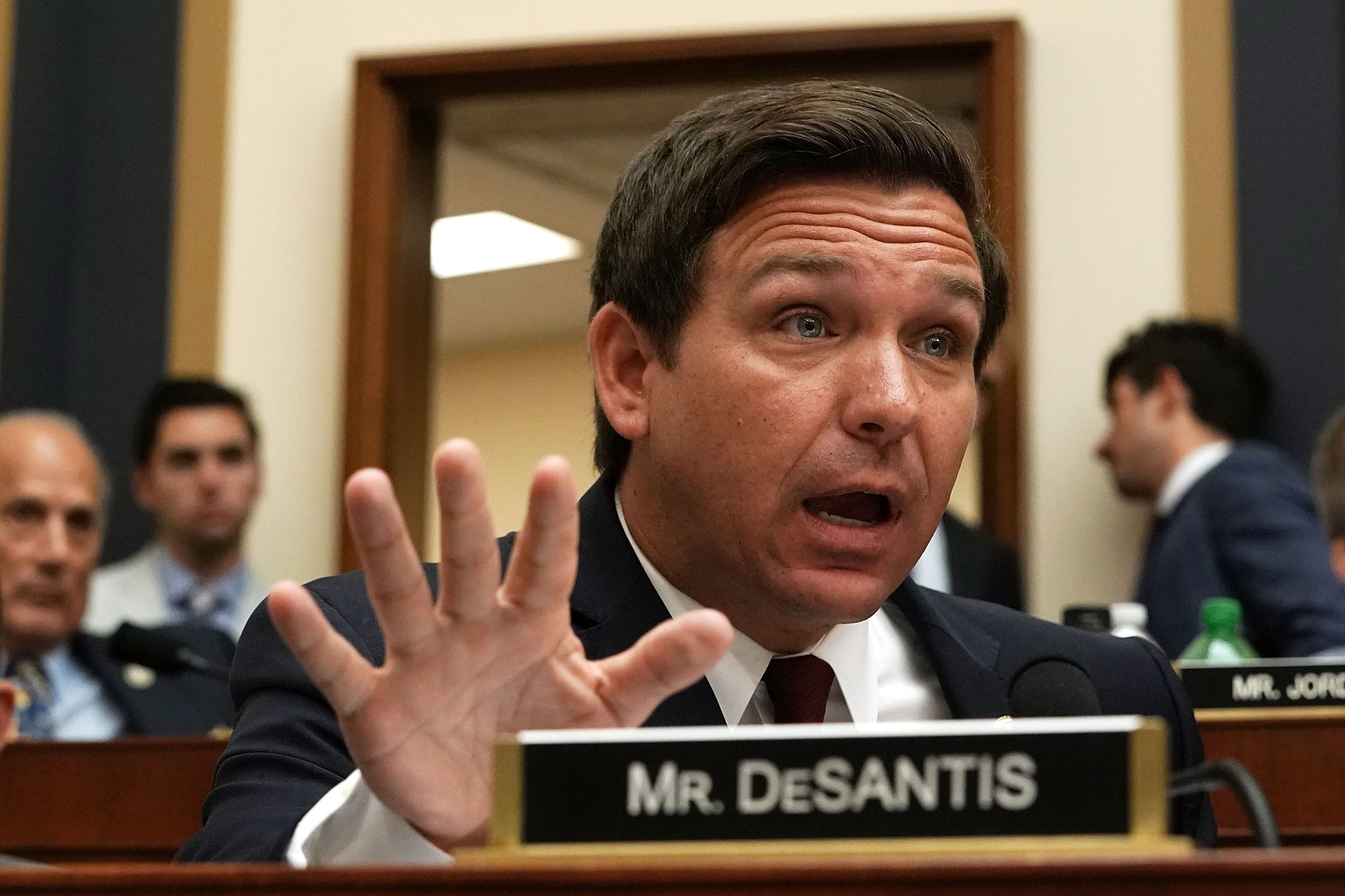 DeSantis, then a Florida congressman, speaks at a hearing before the House Judiciary Committee in June 2018