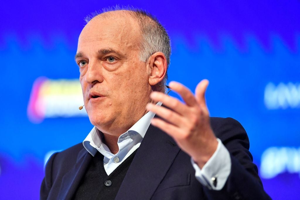 La Liga president Javier Tebas