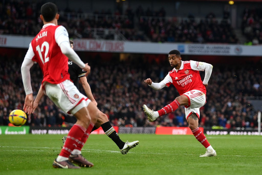 Nelson’s winner capped a stunning comeback for Arsenal