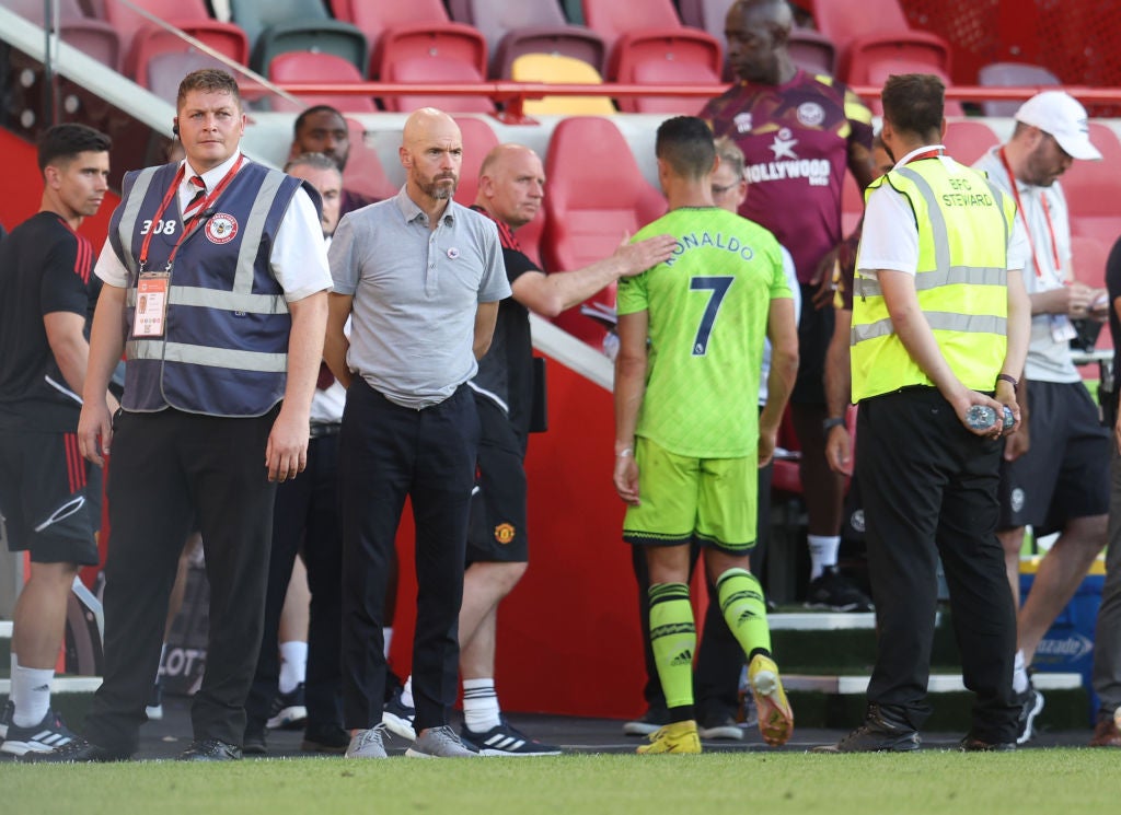 The manner Ten Hag dealt with Ronaldo was an early turning point