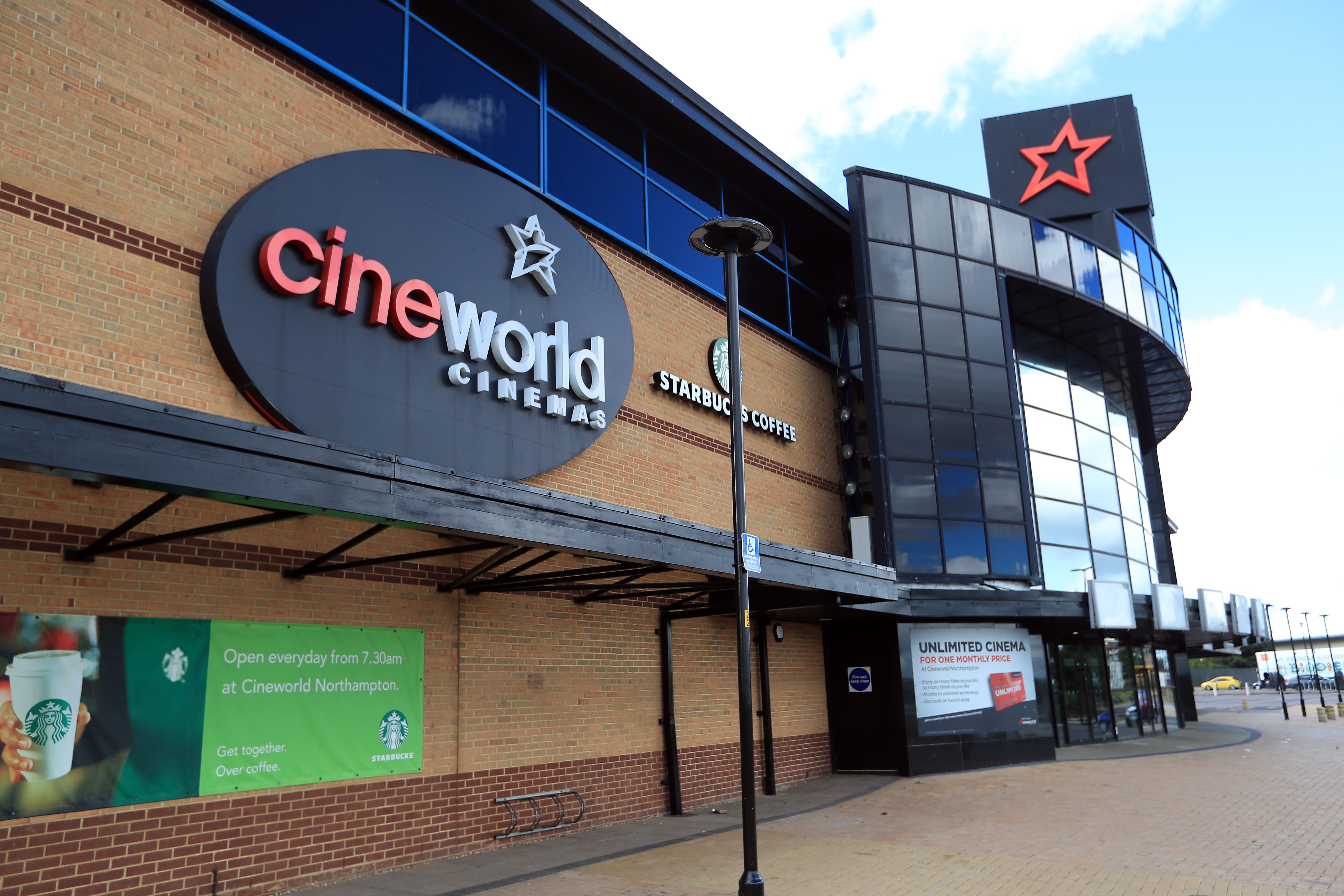 A Cineworld cinema in Northampton, as the cinema chain looks to exit its Chapter 11 bankruptcy (Mike Egerton/PA)