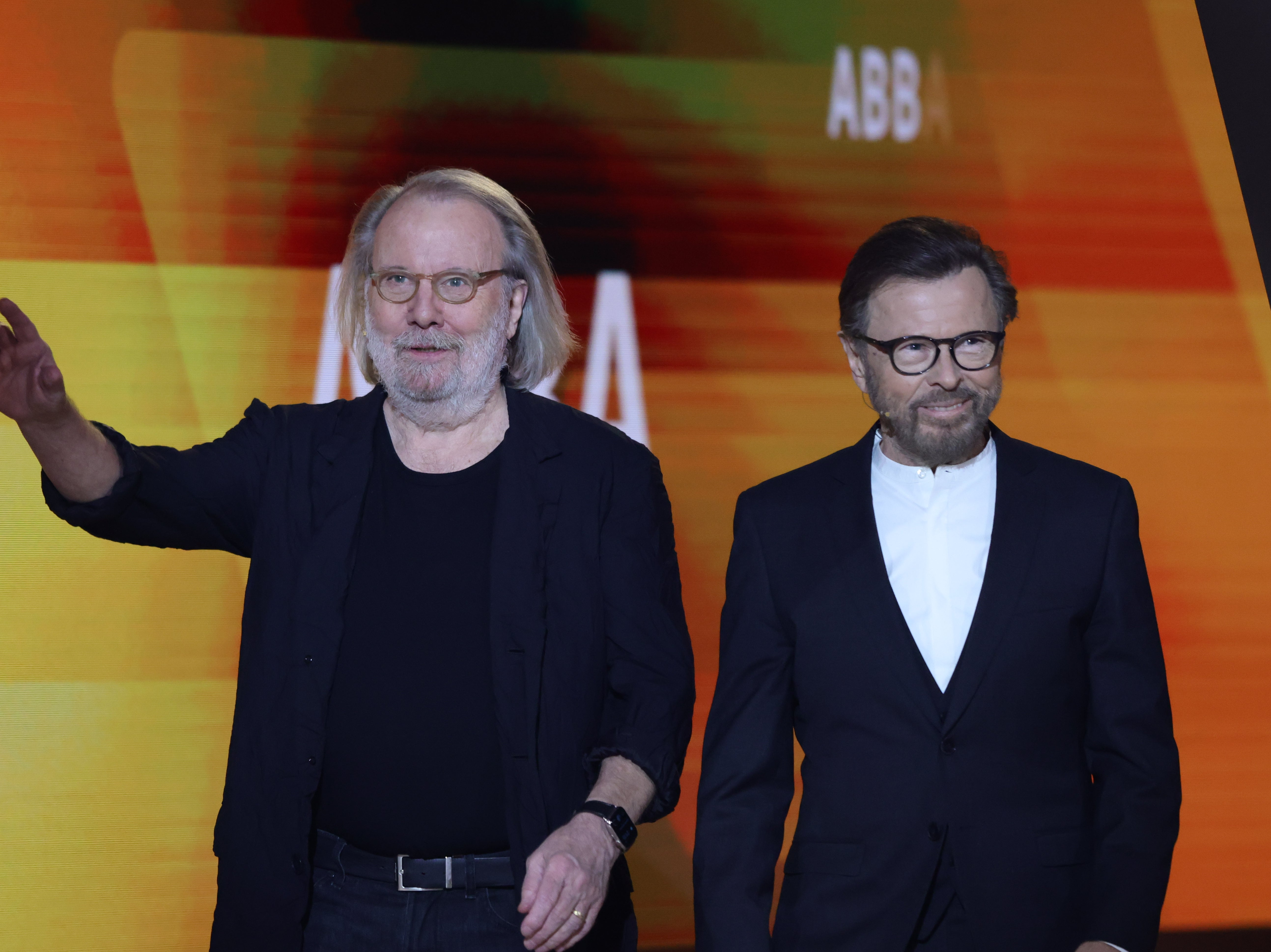 Abba’s Benny Andersson and Björn Ulvaeus