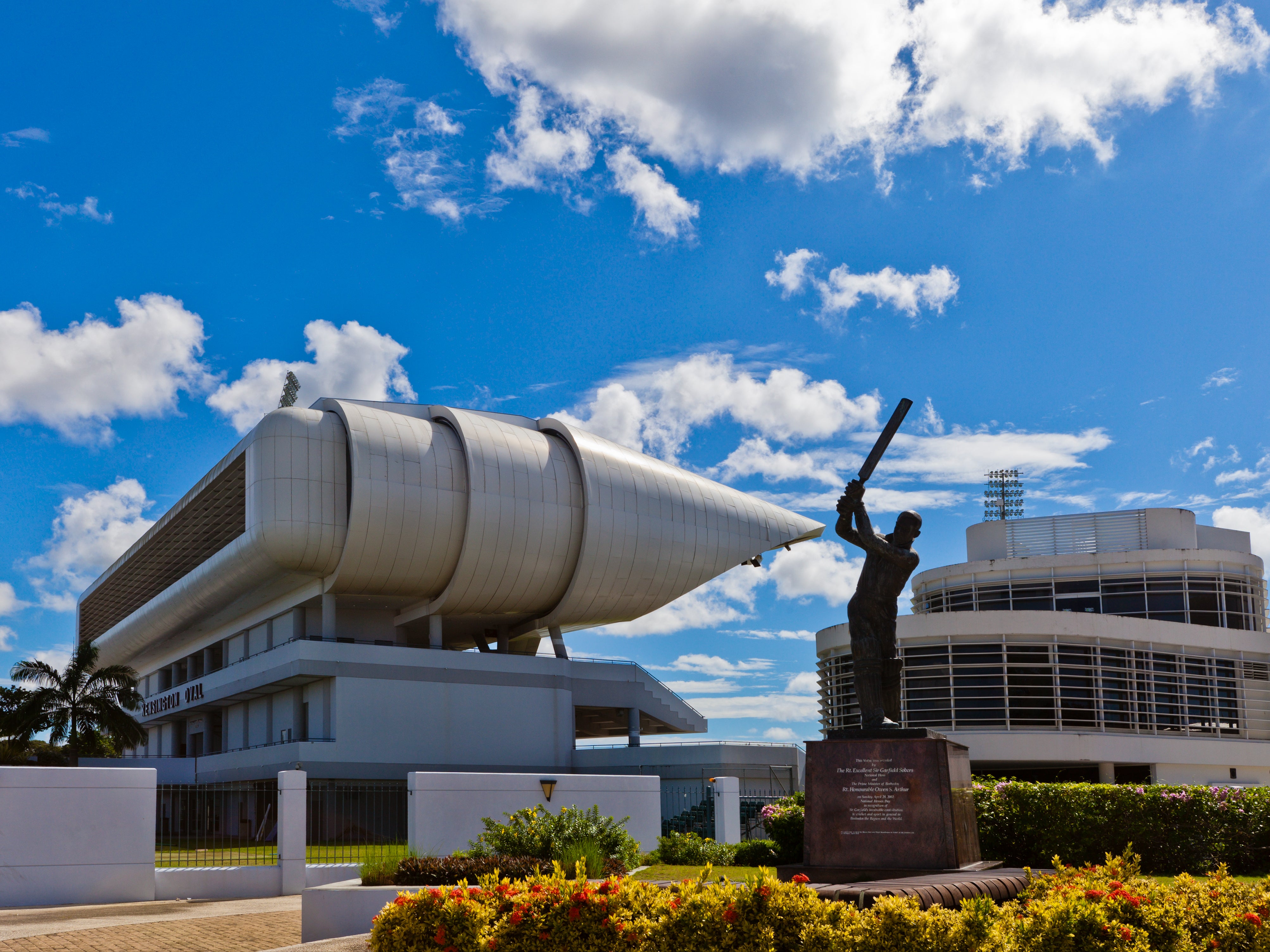 Kensington Oval in Brigetown, home to the biggest cricket matches